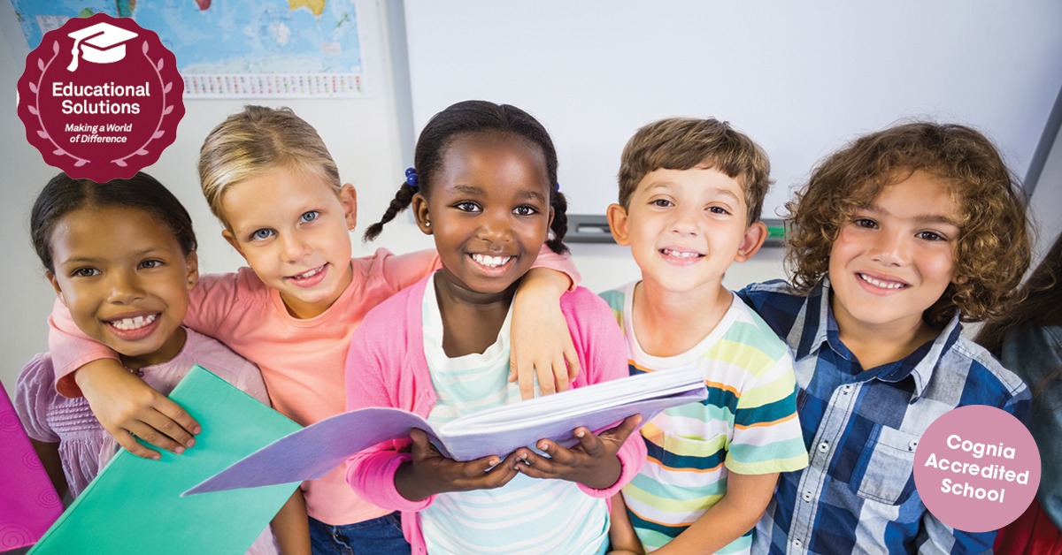 Educational Solutions Company Facebook ad: Now Enrolling K-2 & 6-High School