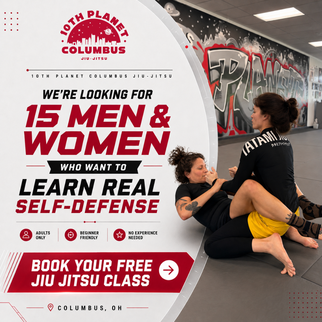 10th Planet Columbus Facebook ad: Book Your FREE Class