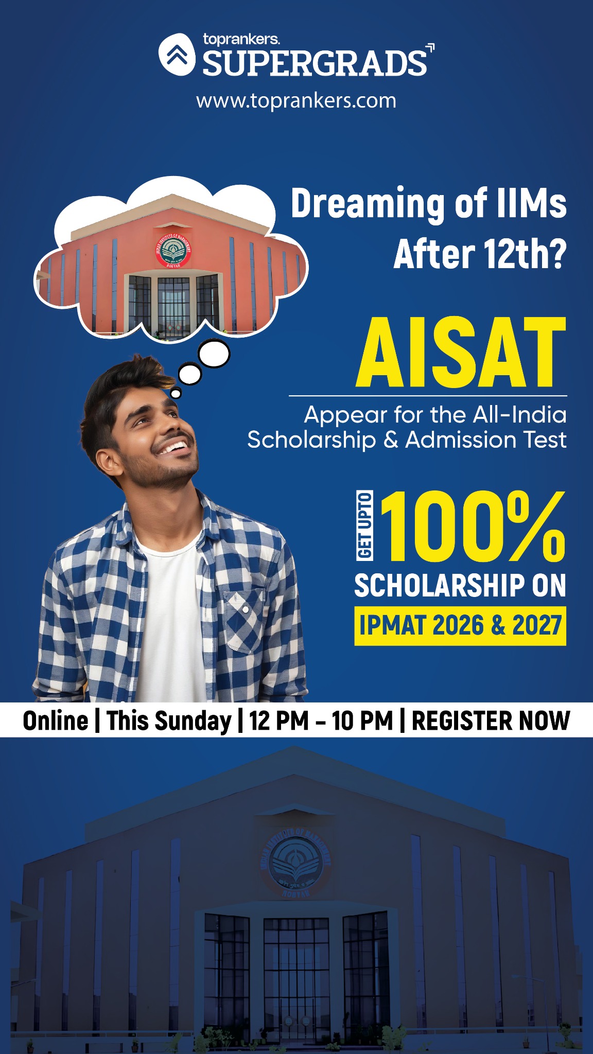 SuperGrads IPM Facebook ad