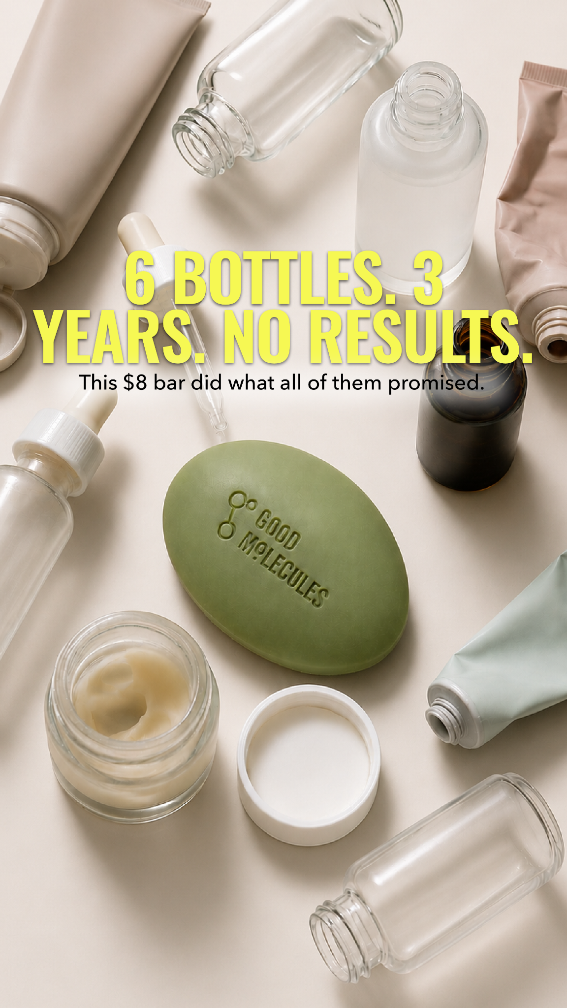 Good Molecules Facebook ad