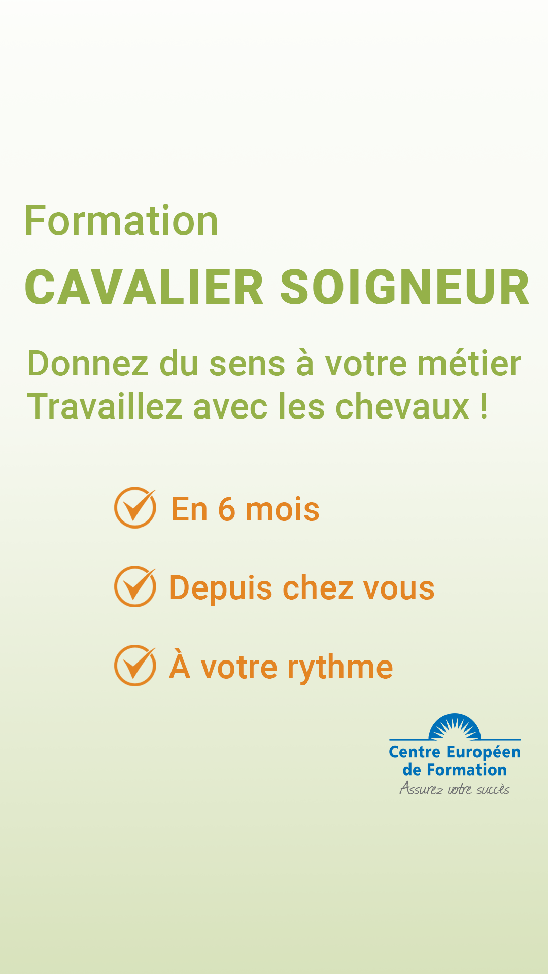 Centre Européen de Formation Facebook ad from Aug 7, 2026