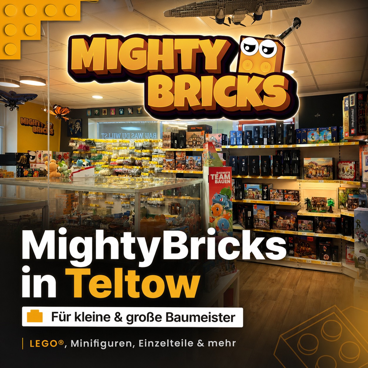 MightyBricks Facebook ad: MightyBricks Spielwarengeschäft für Lego und andere…