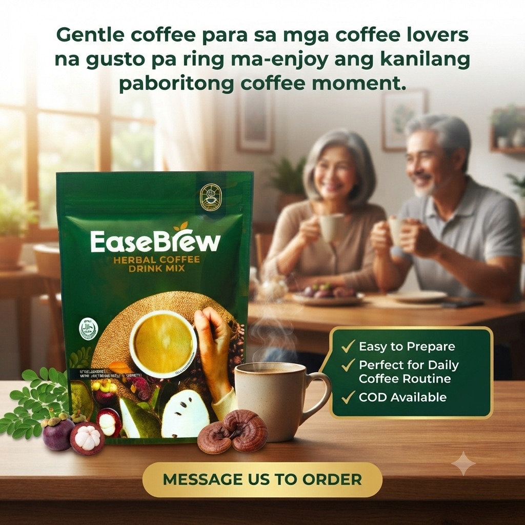 Discover EaseBrew Herbal Coffee Facebook ad: Ready Ka Na Bang Gawing EaseBrew ang Iyong…