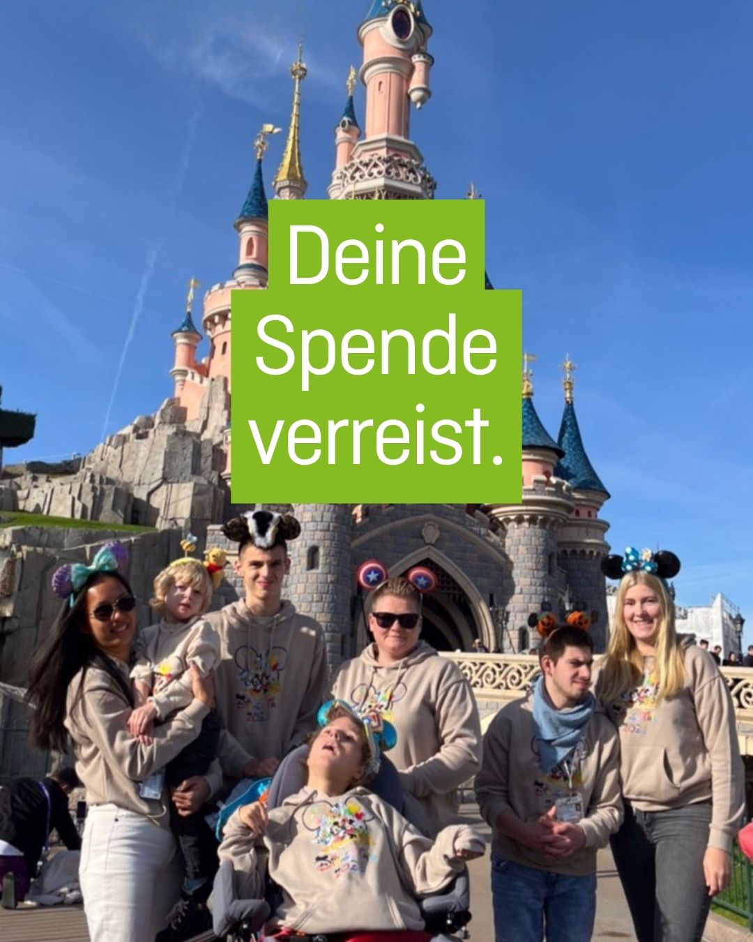 Friedehorst Facebook ad: Deine Spende zählt!