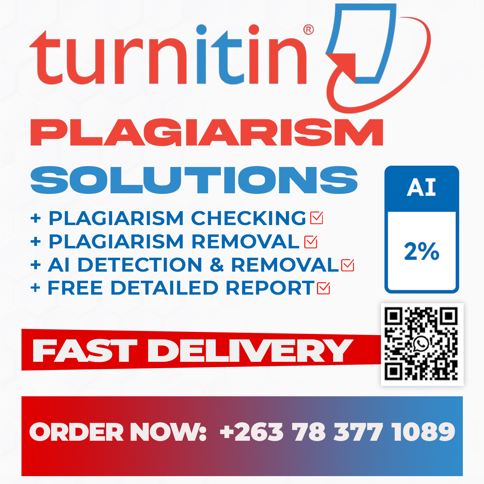 JomeTech Africa Facebook ad: It says 37% plagiarism…