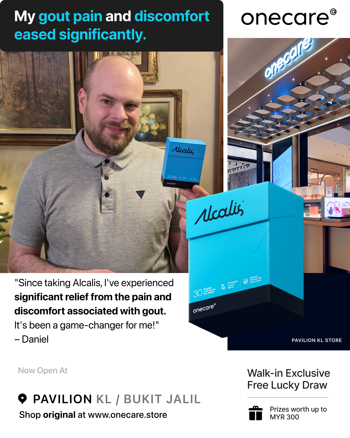 Alcalis Facebook ad