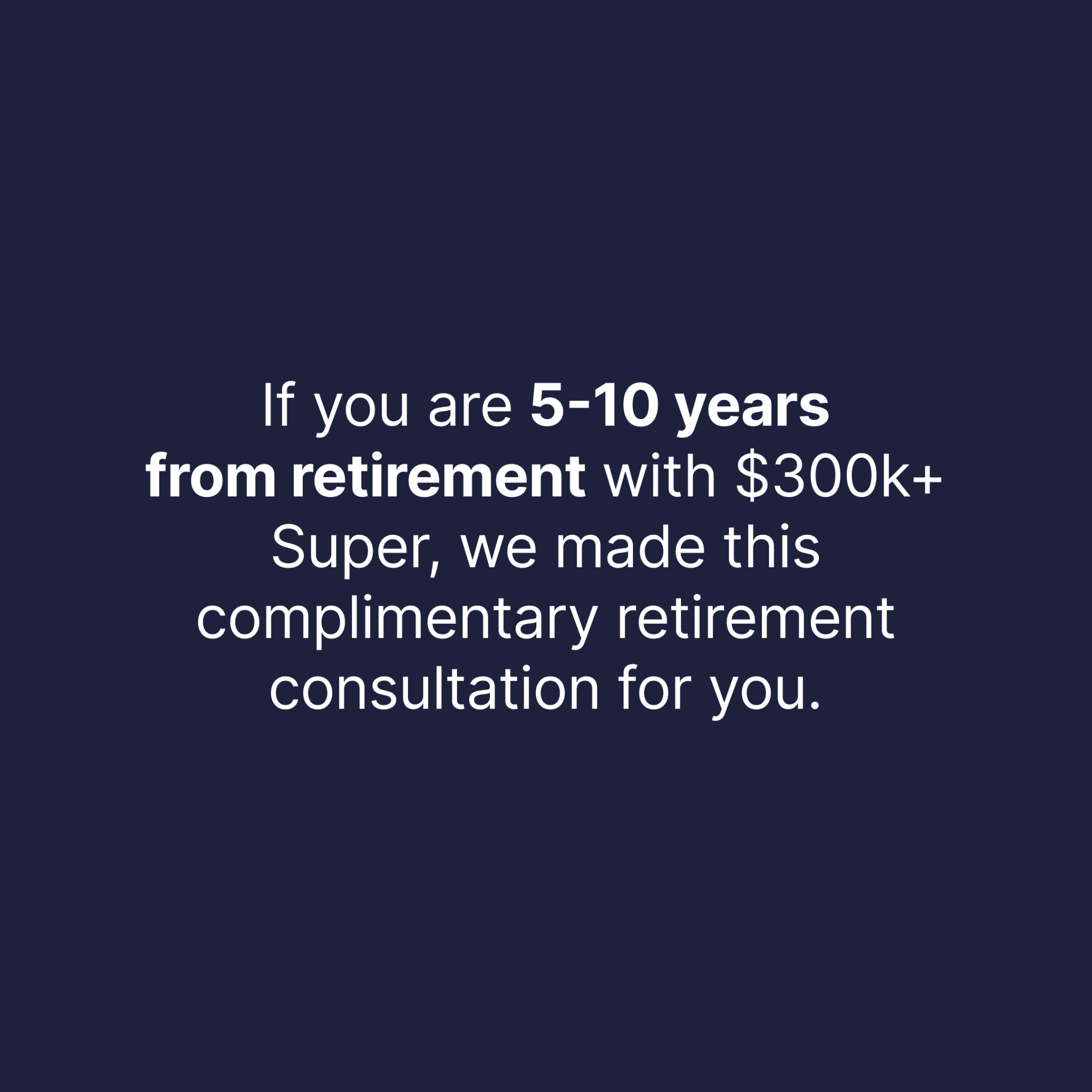 CCA Financial Planners Facebook ad from Aug 13, 2026