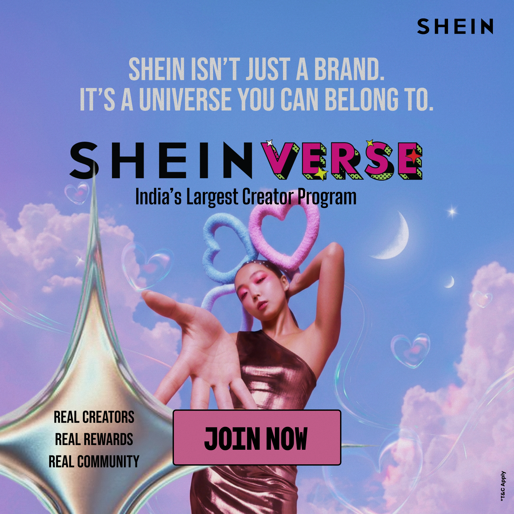 Shein India Facebook ad