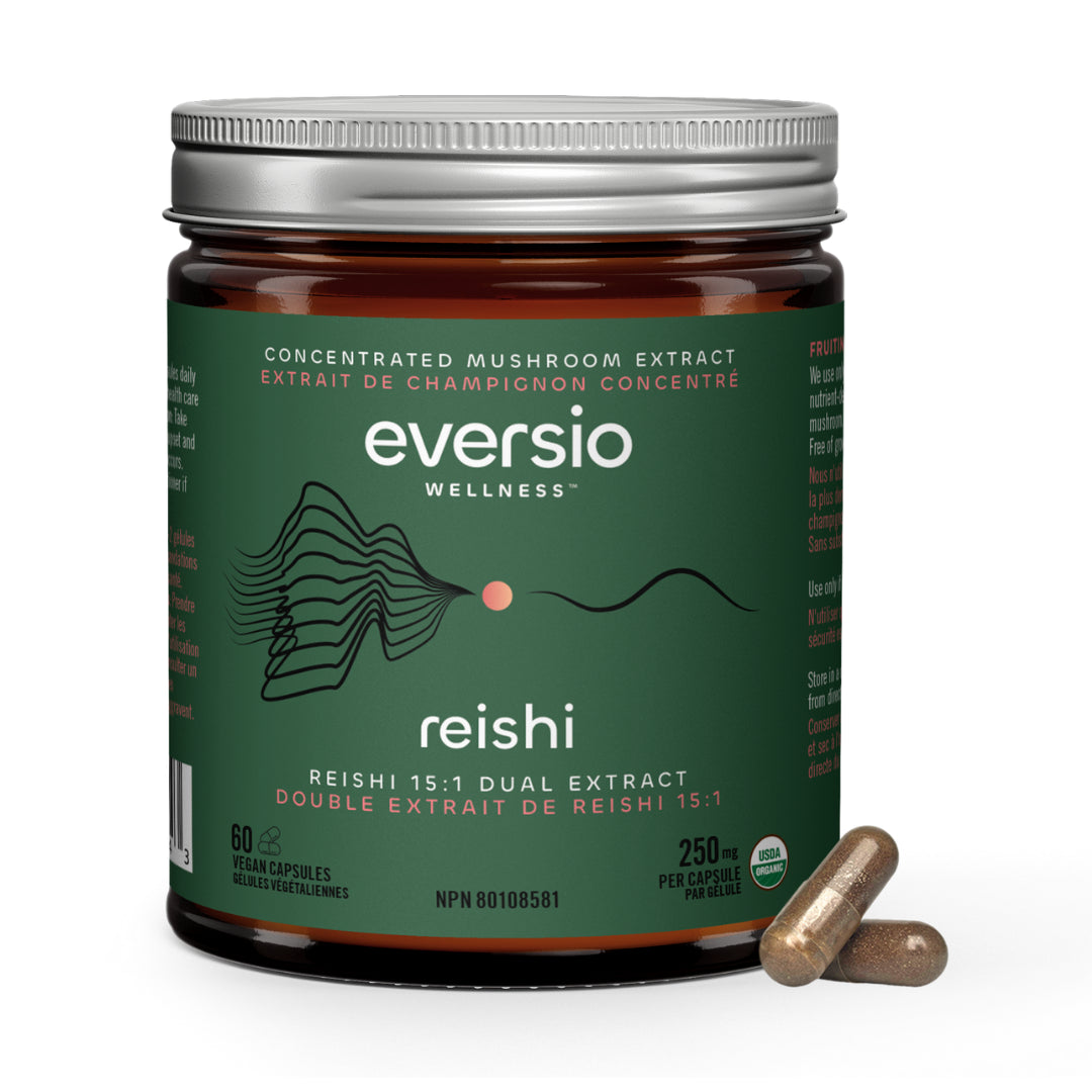 Eversio_Wellness Facebook ad: Mushroom Supplements | Organic Fruiting Body Extracts