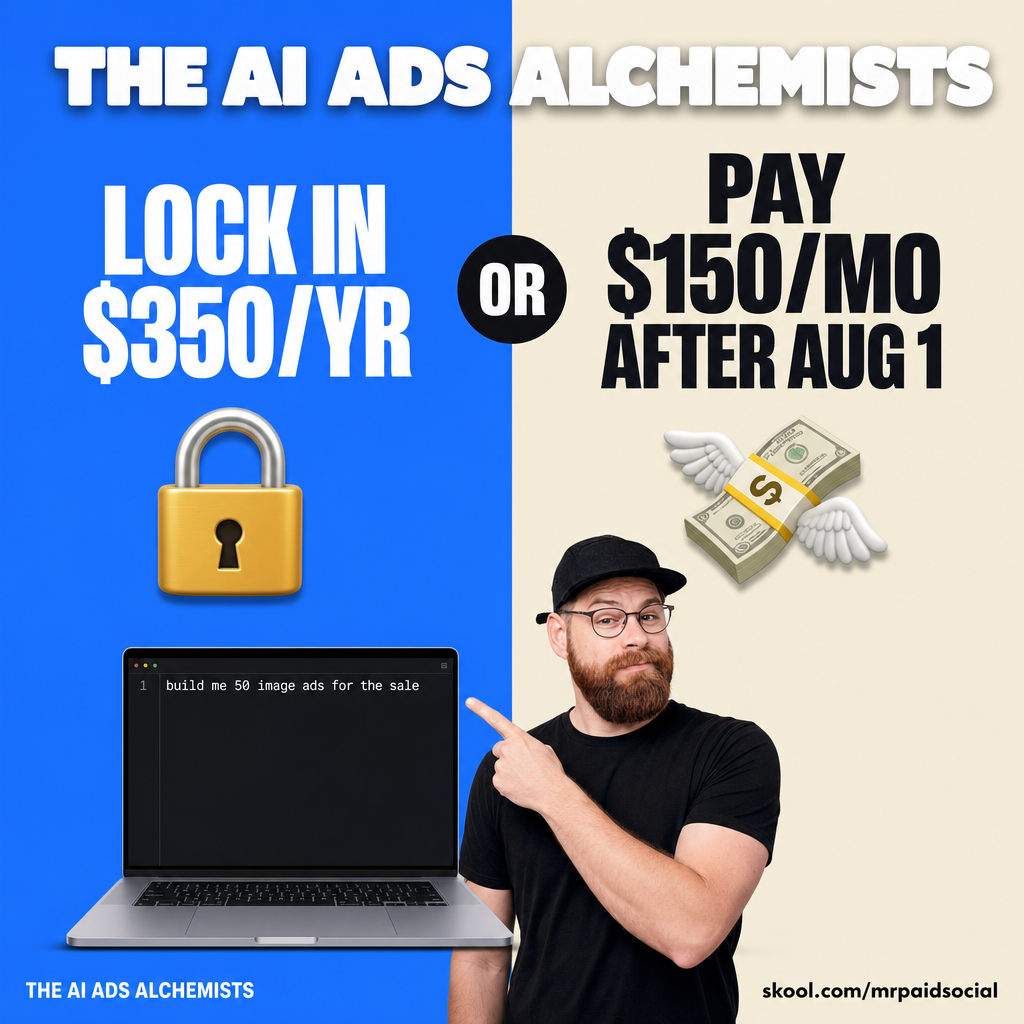 Mr. Paid Social Facebook ad