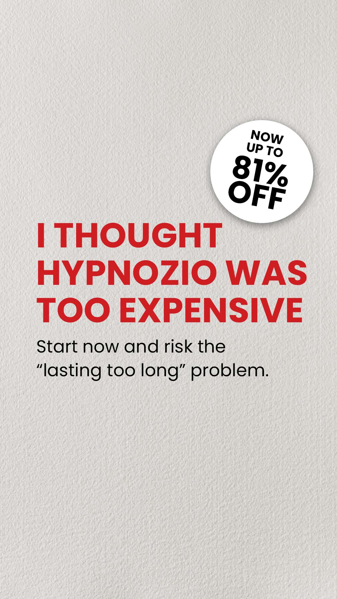 Hypnotherapist - Dr. Edward Miller Facebook ad