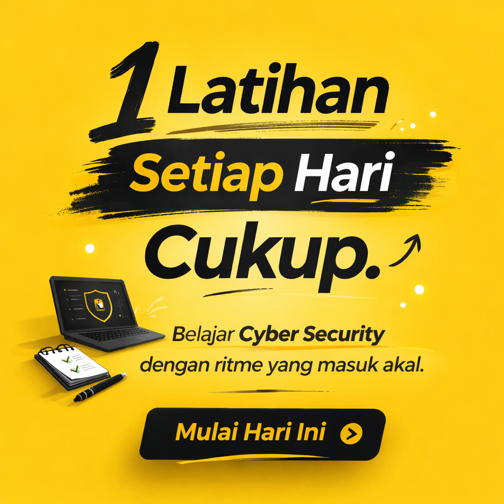 ShinoBee Academy Facebook ad: Belajar Cyber Security Tanpa Overwhelm
