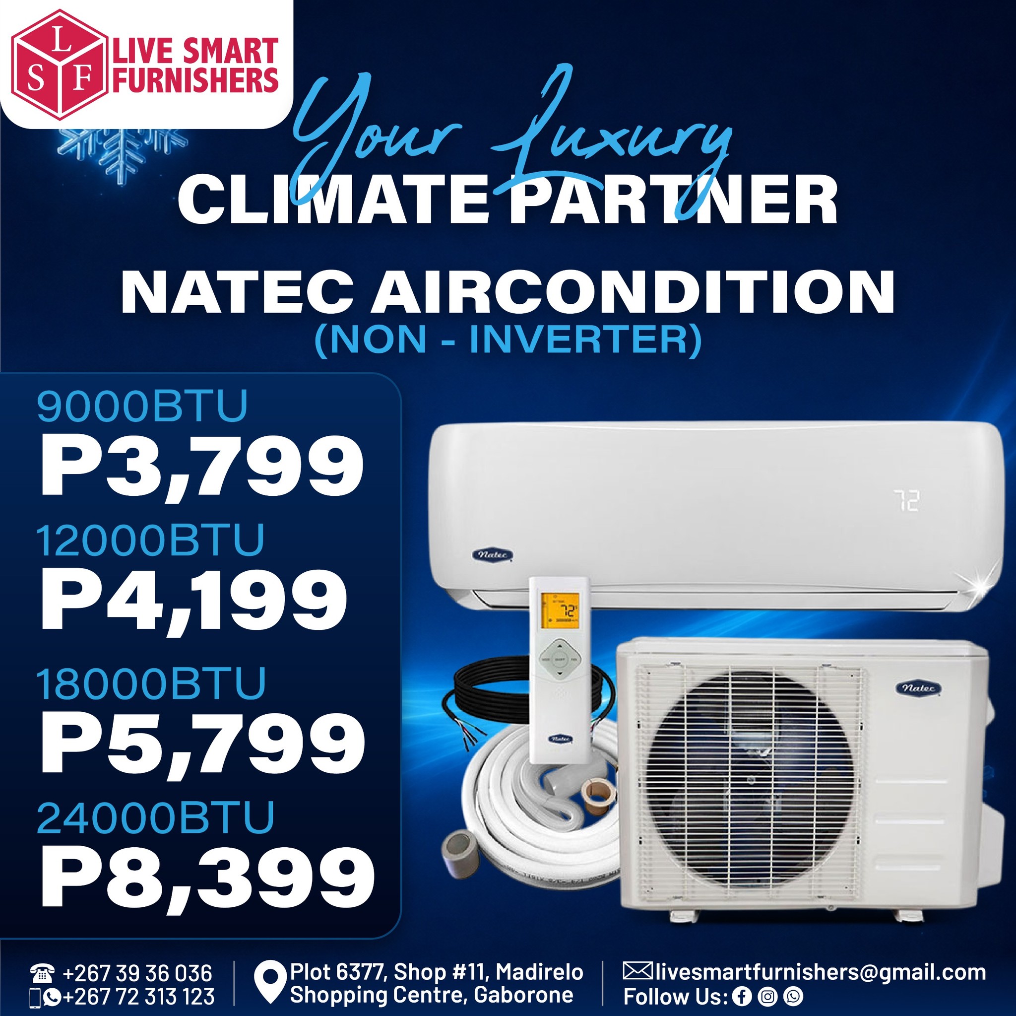Live Smart Furnishers Facebook ad: Transform Your Home with Live Smart Furnishers!
