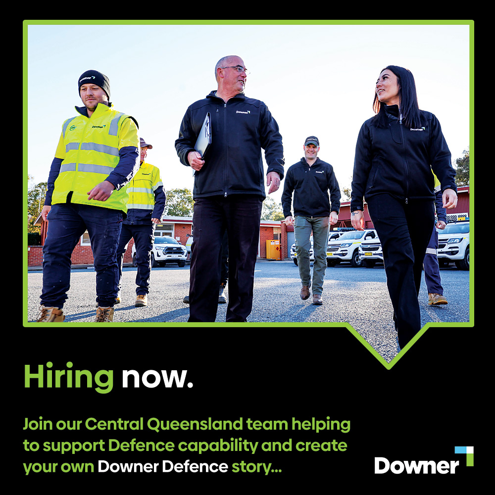 Downer Group Facebook ad: DOWNER DEFENCE - Property & Asset Services
