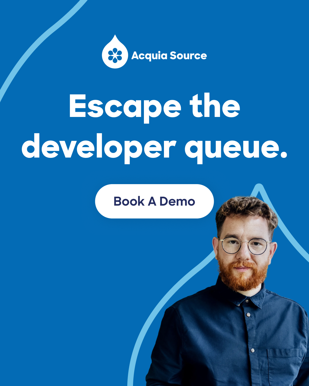 Acquia Facebook ad