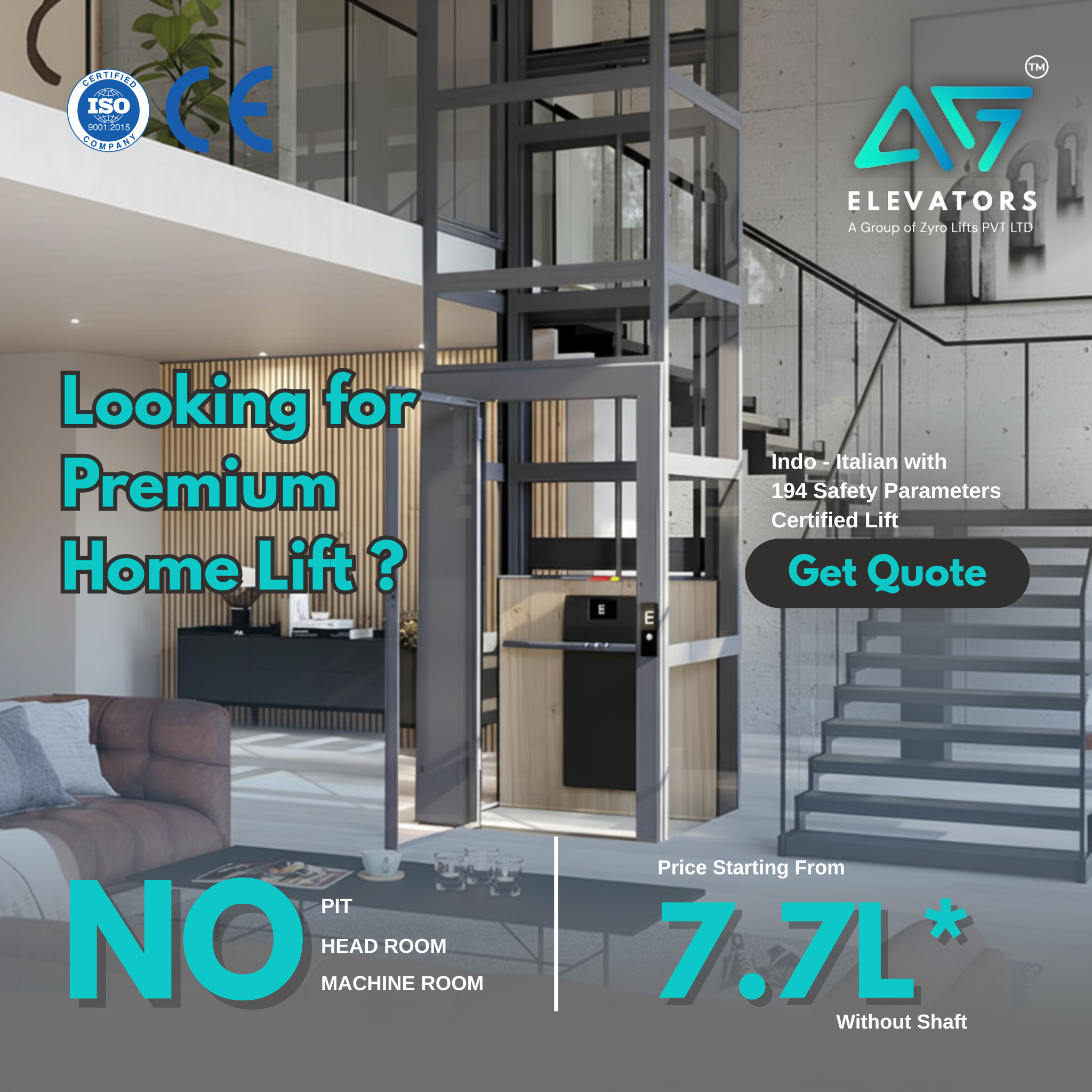 AG Elevators Facebook ad