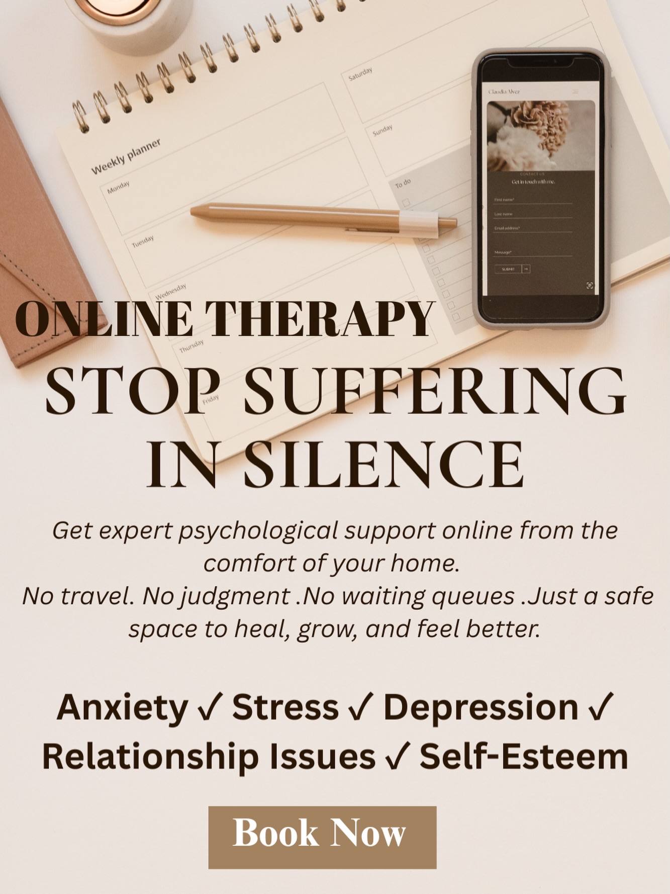 deepika.clinicalpsychologist Facebook ad: Feeling overwhelmed, stressed, emotionally exhausted, or…