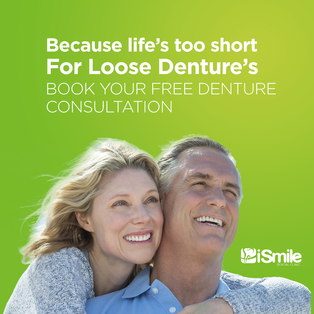 iSmile Dental Clinic Facebook ad: Because life's too short
