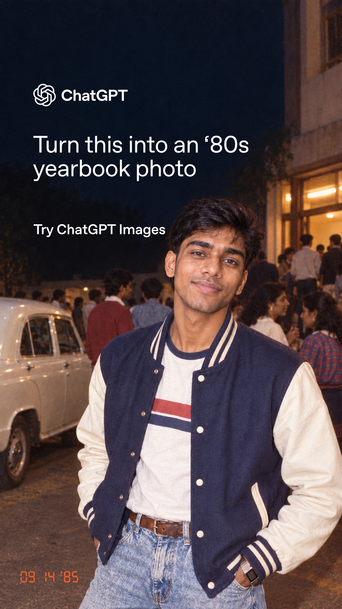 ChatGPT Facebook ad