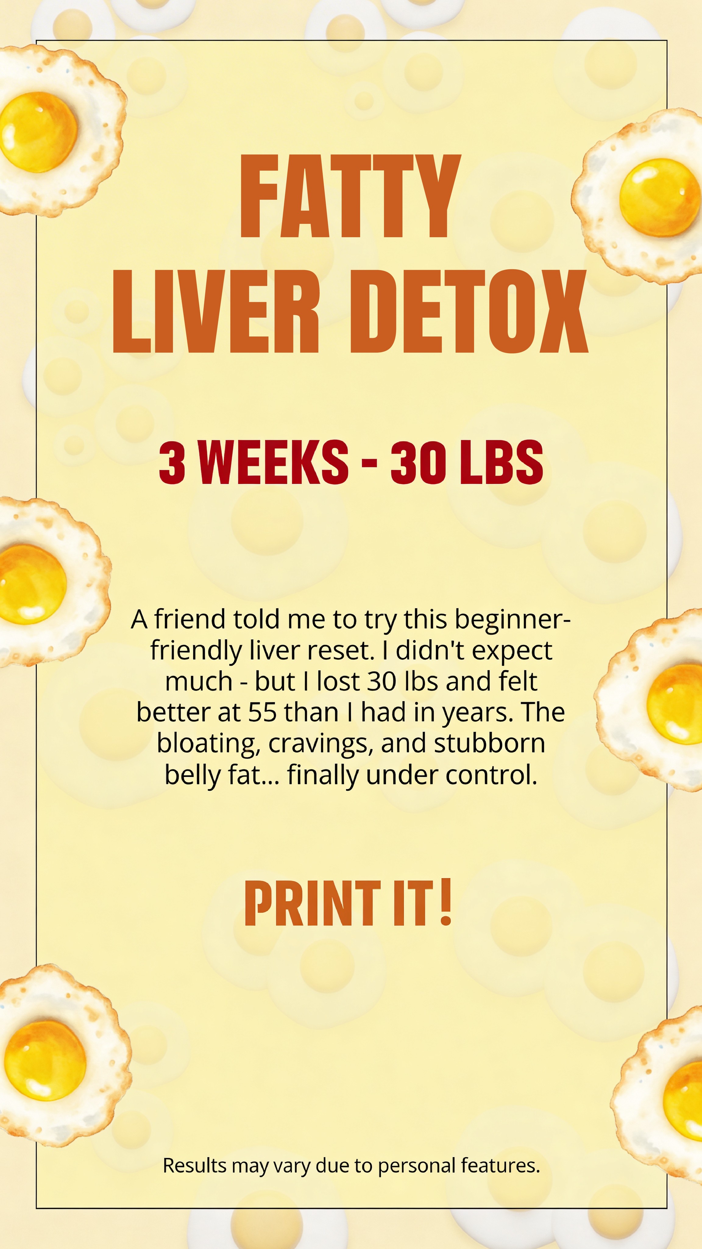 28 - Day Fatty Liver Detox Challenge Facebook ad