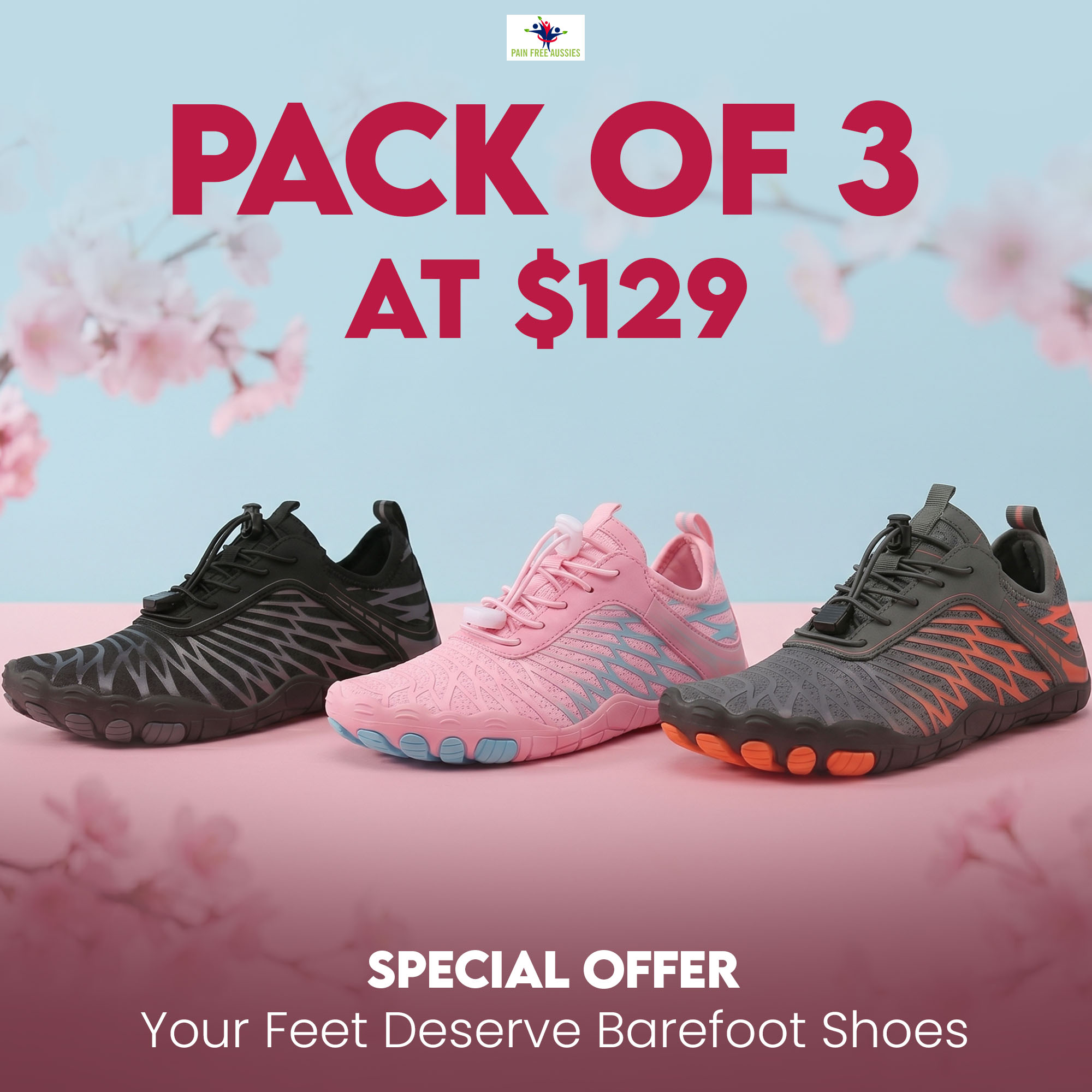 Pain Free Aussies Facebook ad