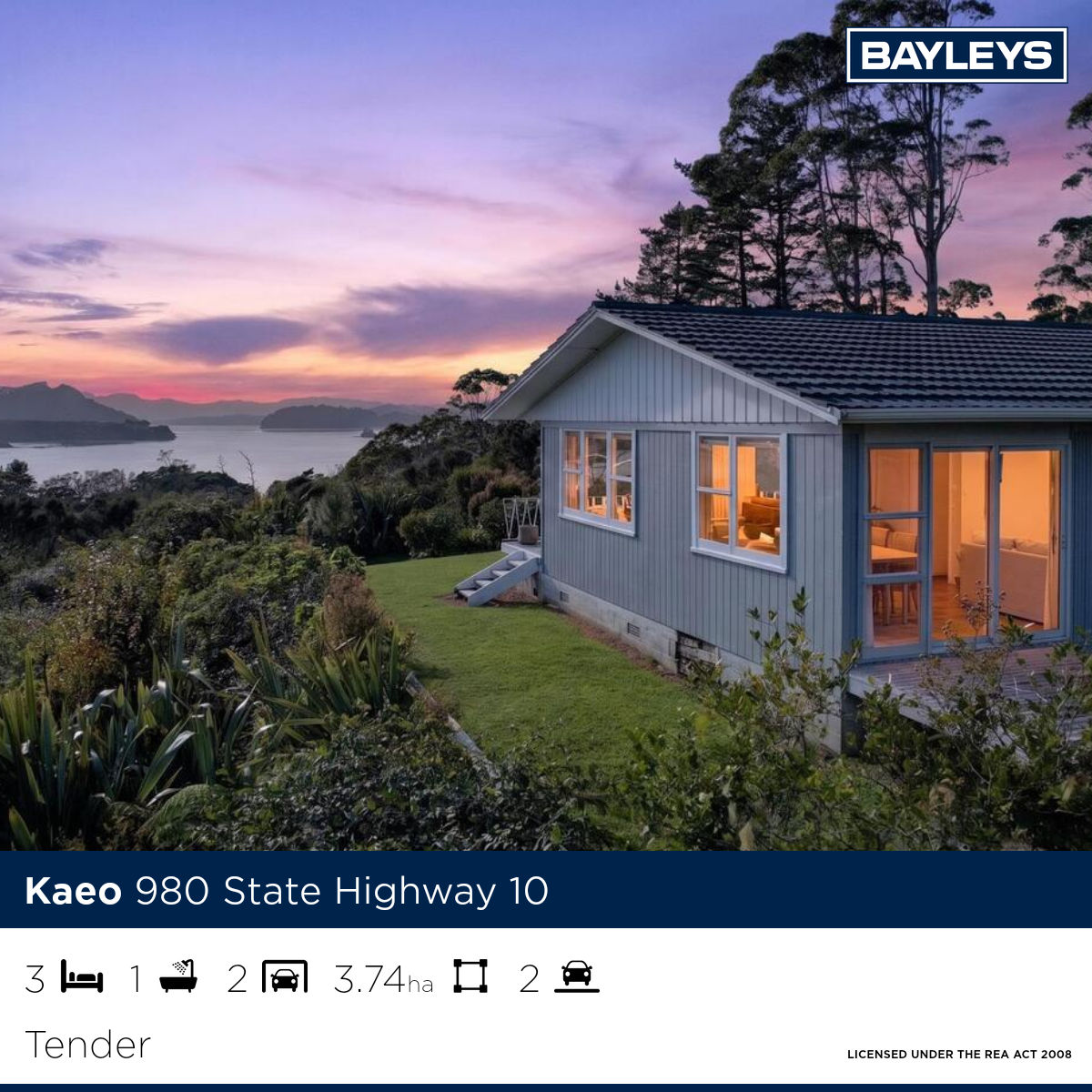 Bayleys in the North Facebook ad from Jul 5, 2026