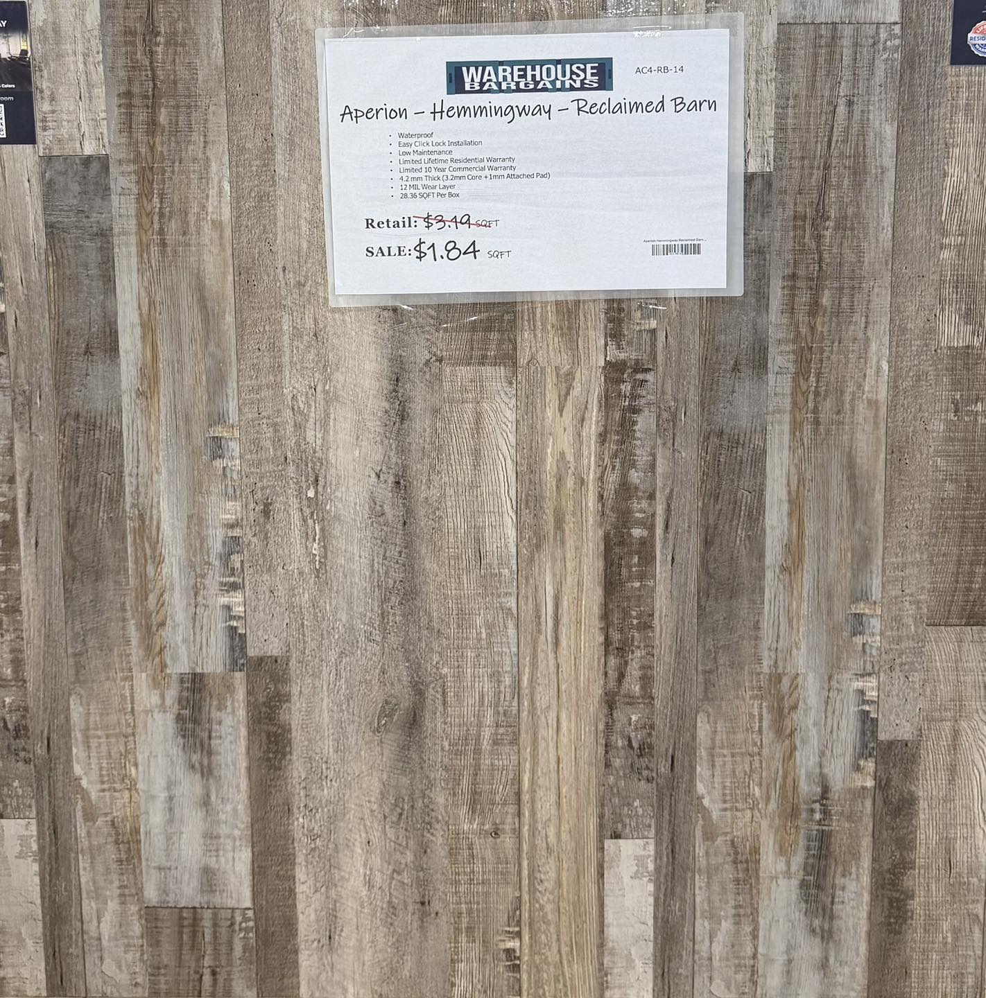Jacksonville Warehouse Bargains Facebook ad