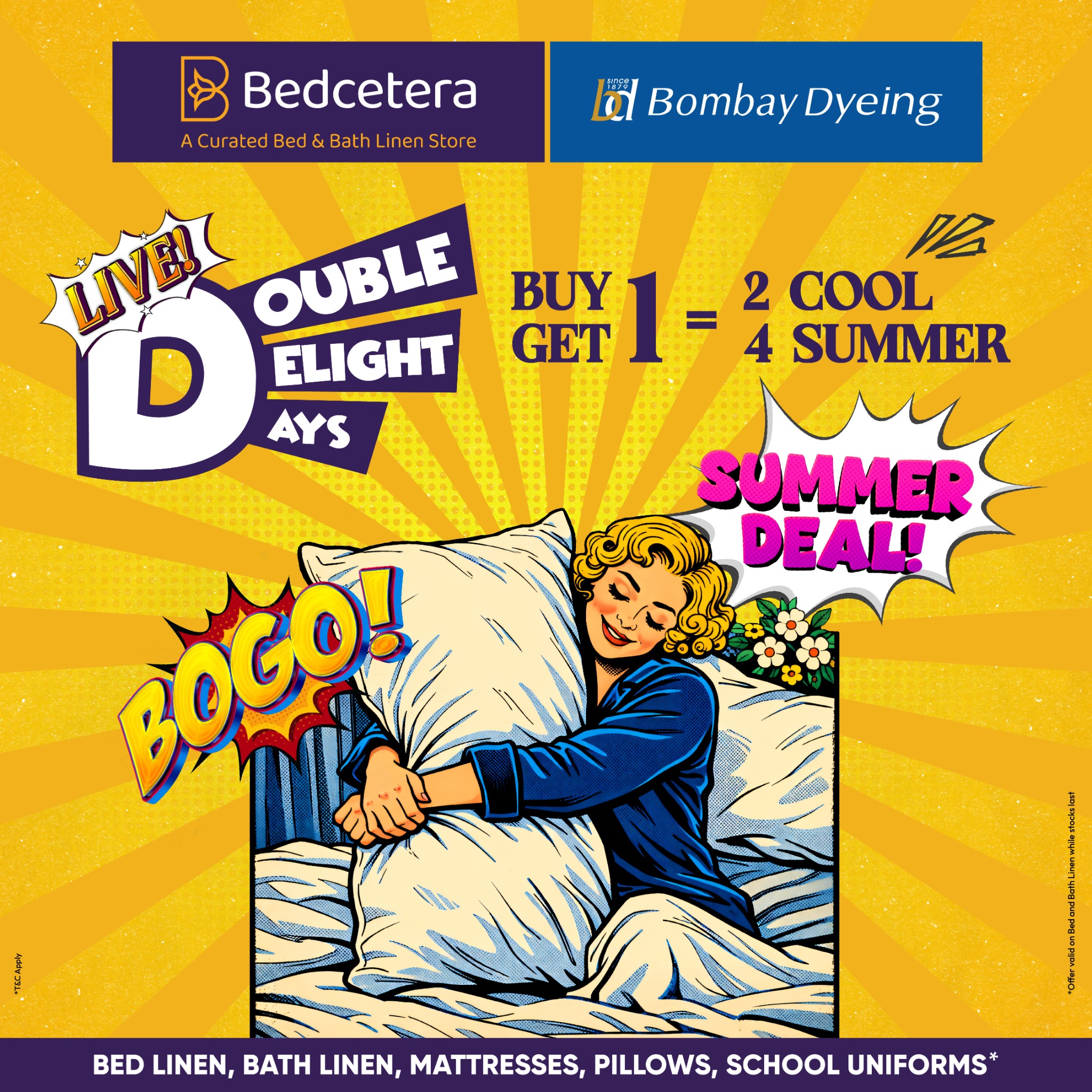Bedcetera Facebook ad
