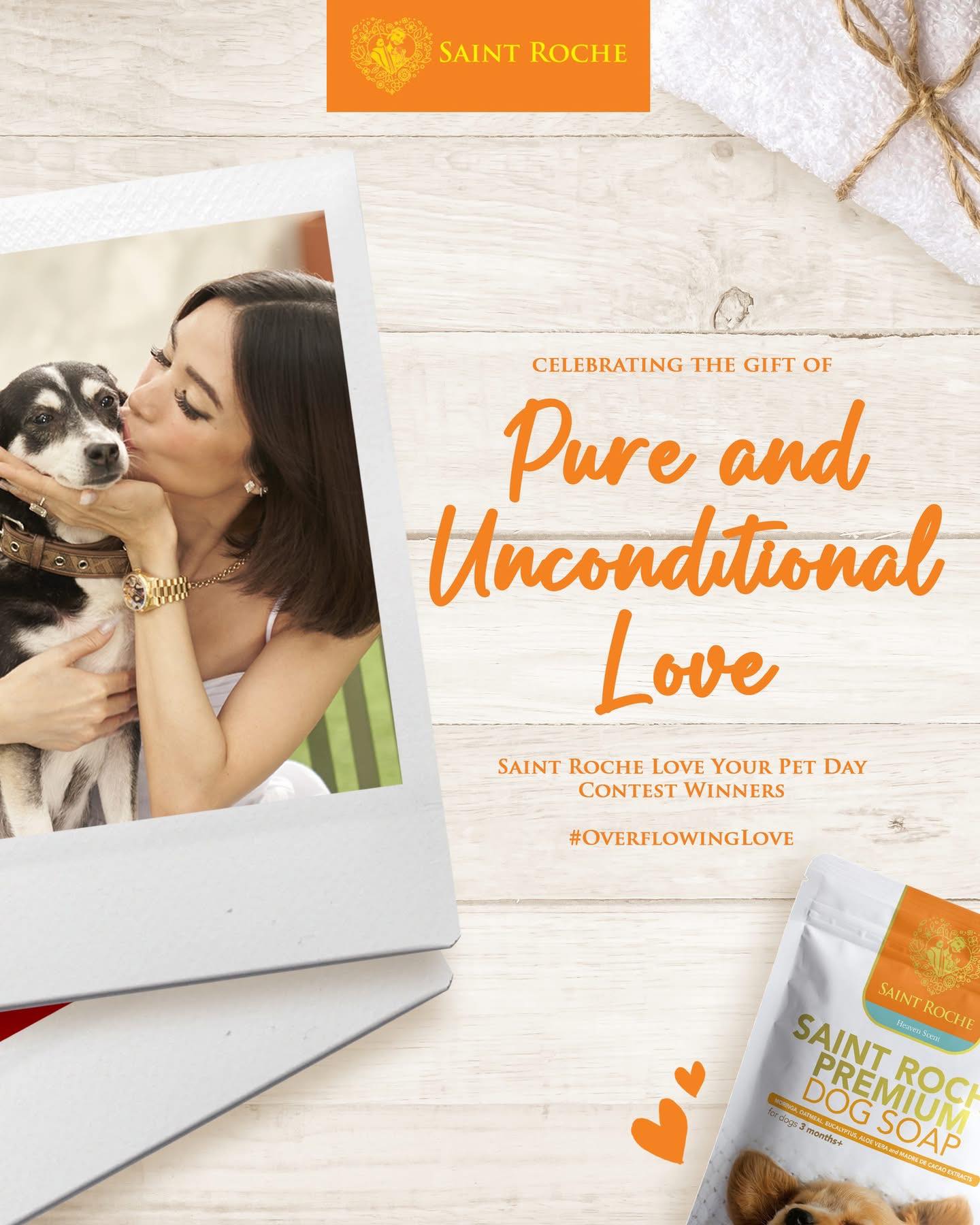 Saint Roche Premium Dog Shampoo Facebook ad