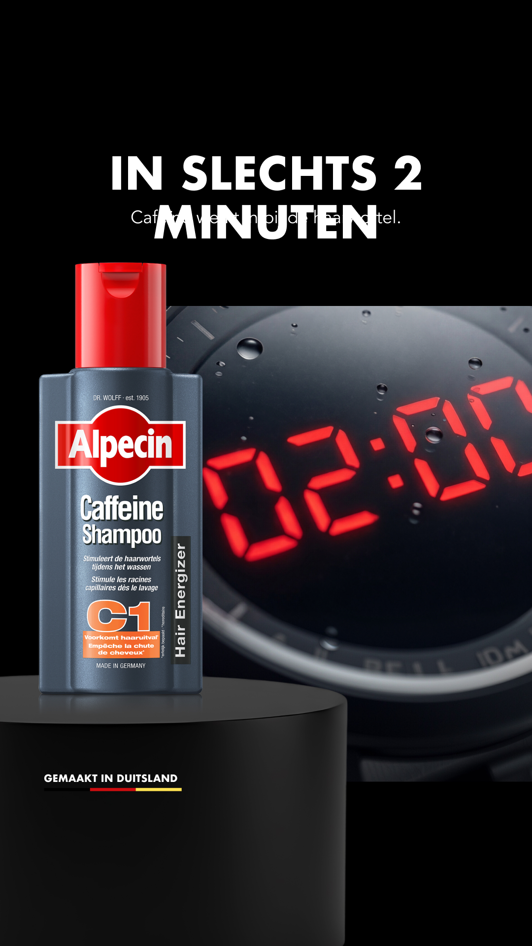Alpecin Facebook ad