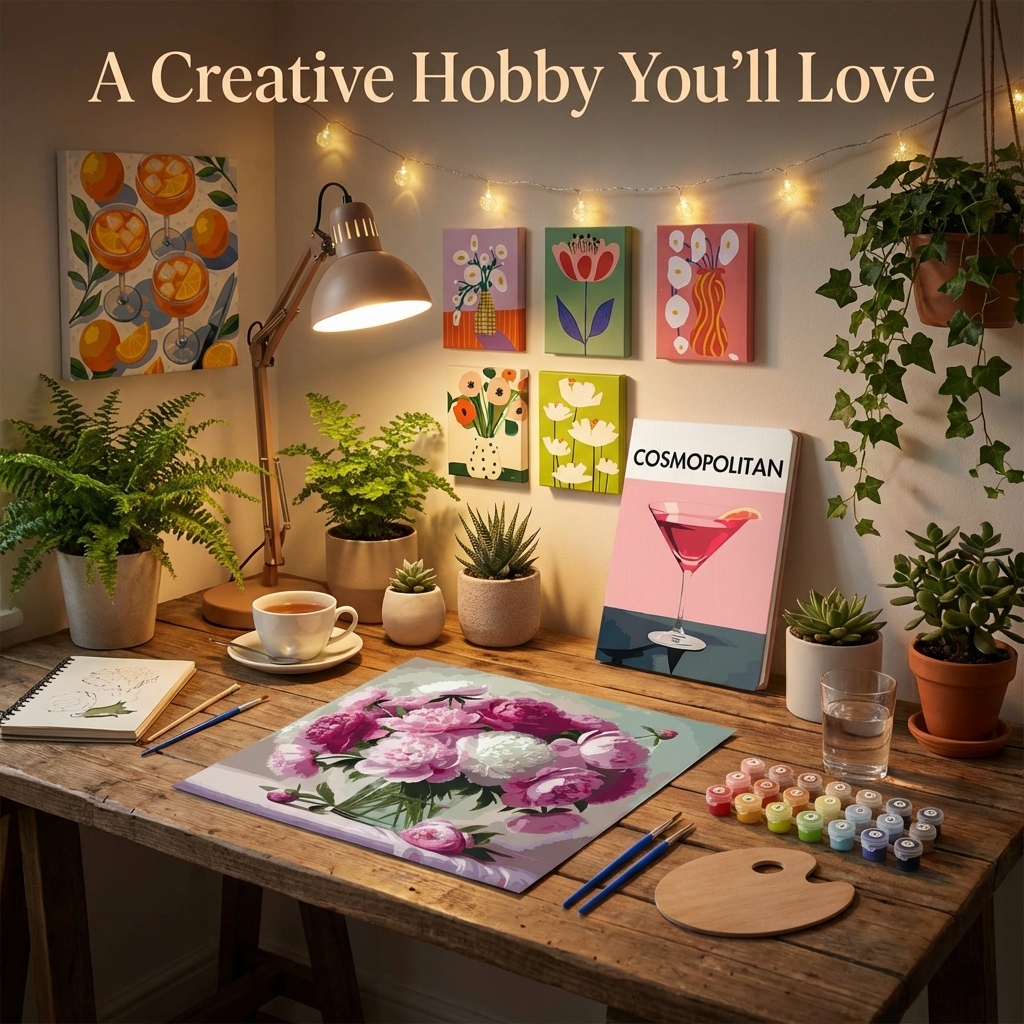 Paint by Numbers - DIY Facebook ad
