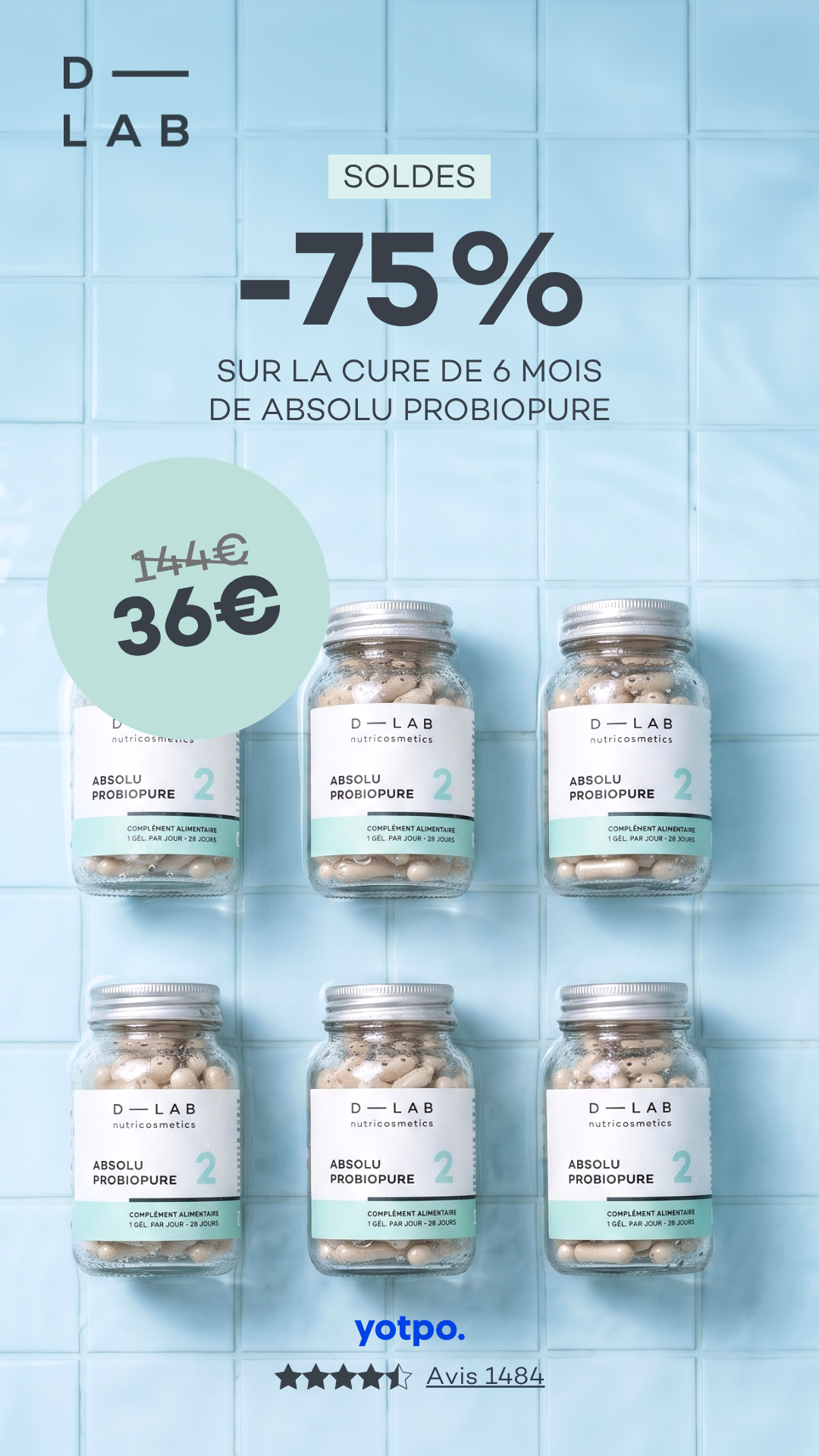 D-LAB NUTRICOSMETICS Facebook ad