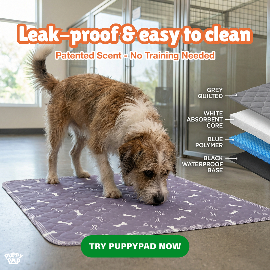 PuppyPad Facebook ad