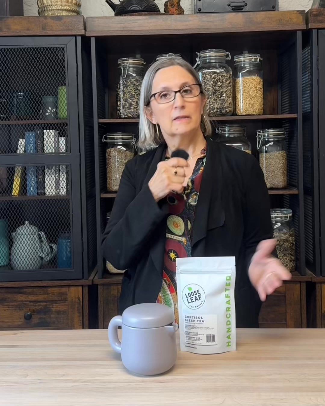 Loose Leaf Tea Market Facebook ad: She Finally Fixed It
