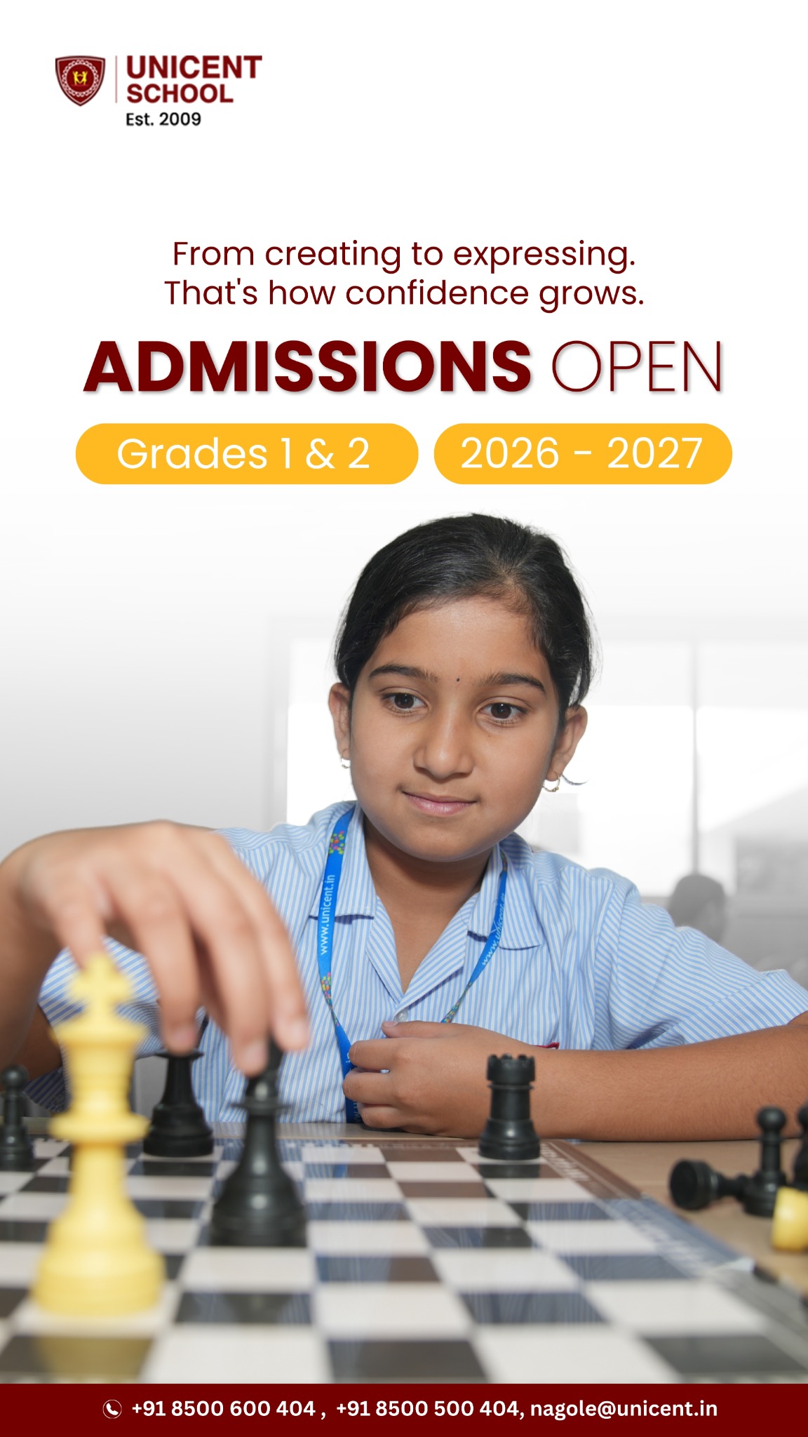Unicent School Nagole Facebook ad from May 7, 2026
