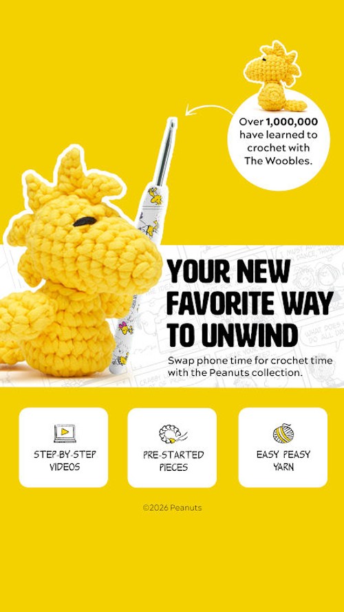 Snoopy Collectors Facebook ad: Peanuts x The Woobles