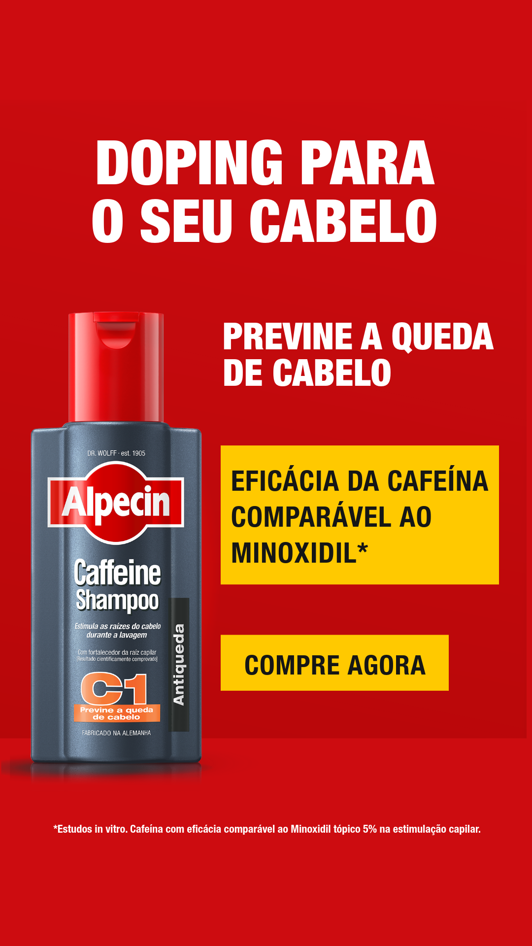 Alpecin Brasil Facebook ad