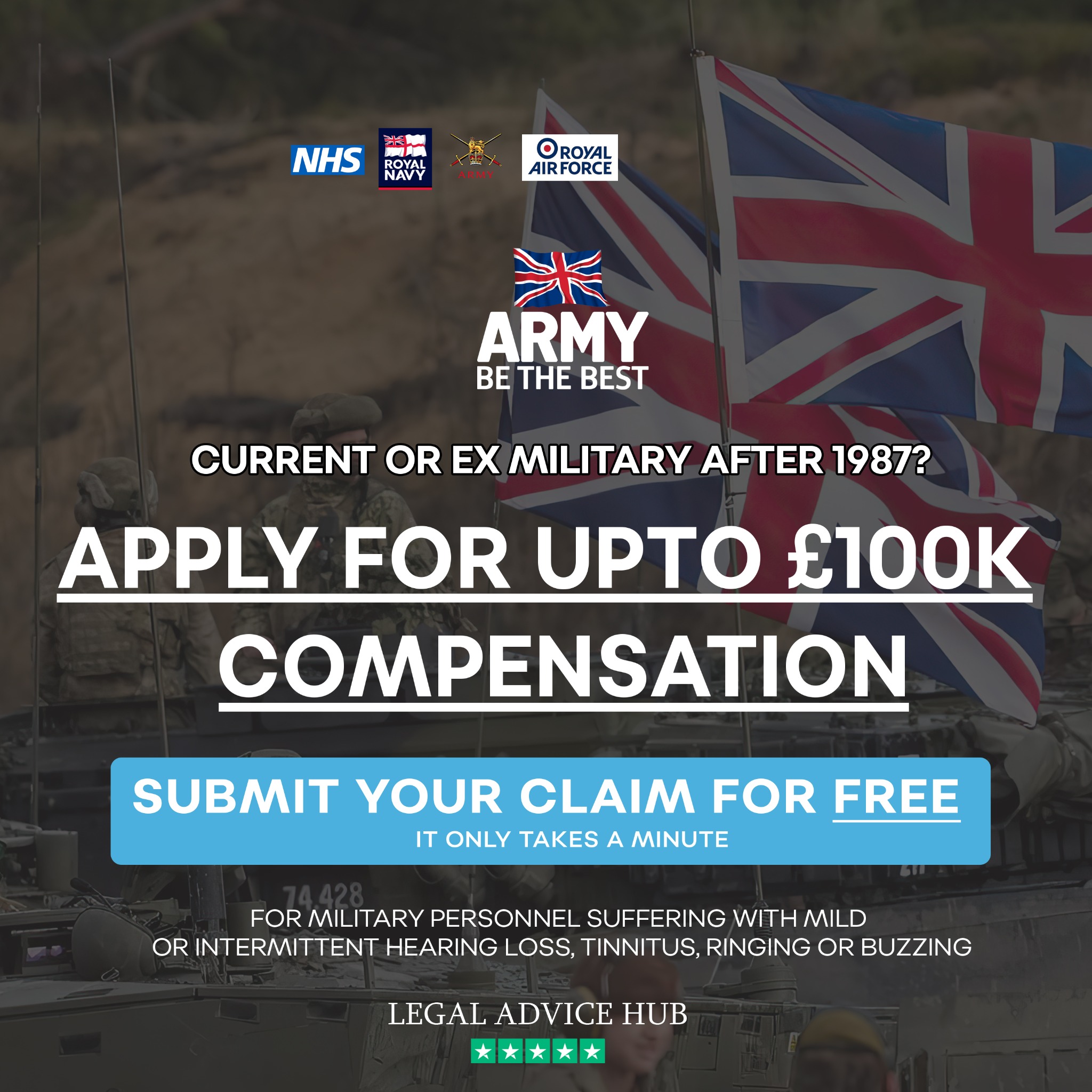 Legal Advice Hub UK Facebook ad
