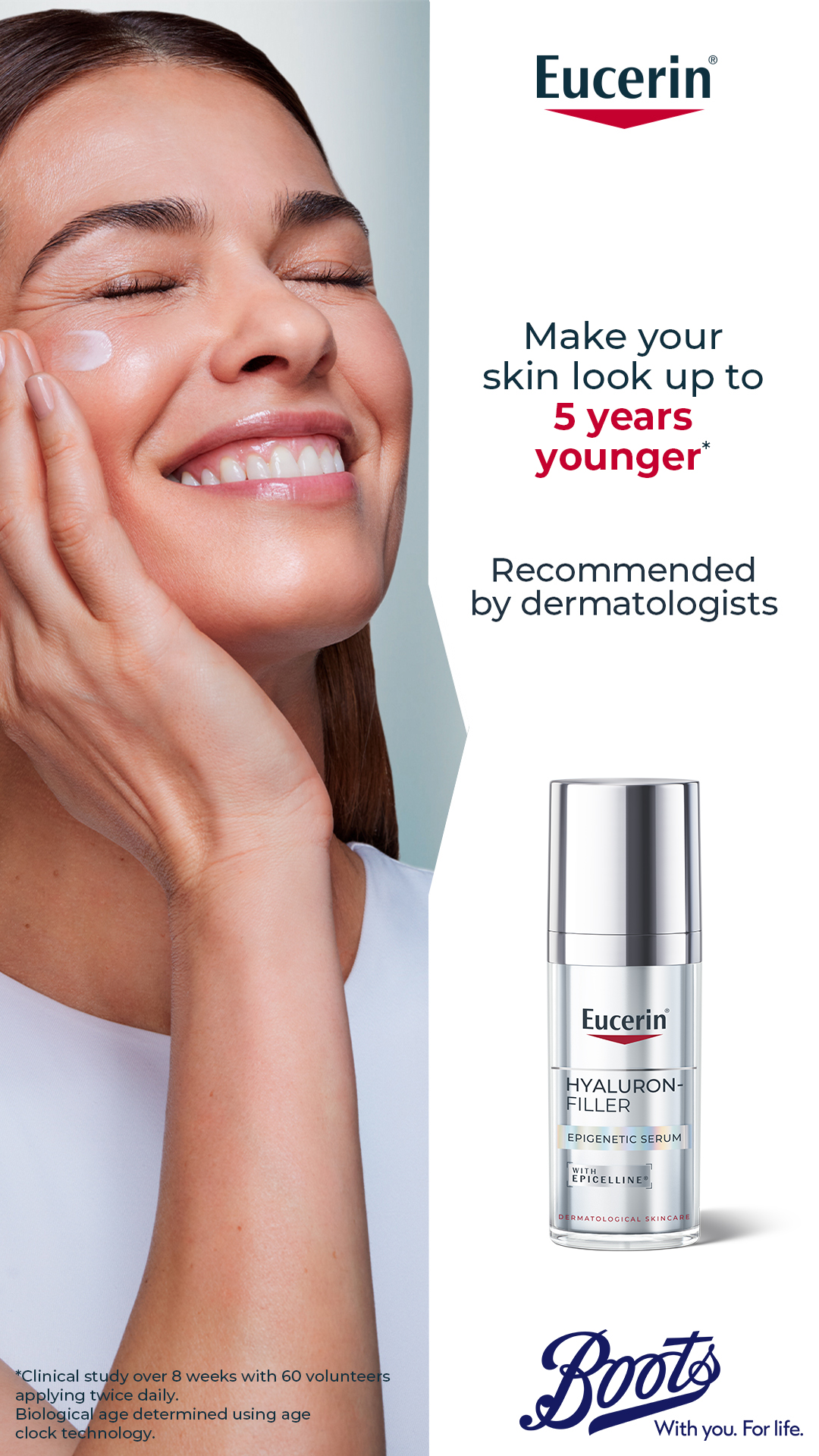 Eucerin Facebook ad