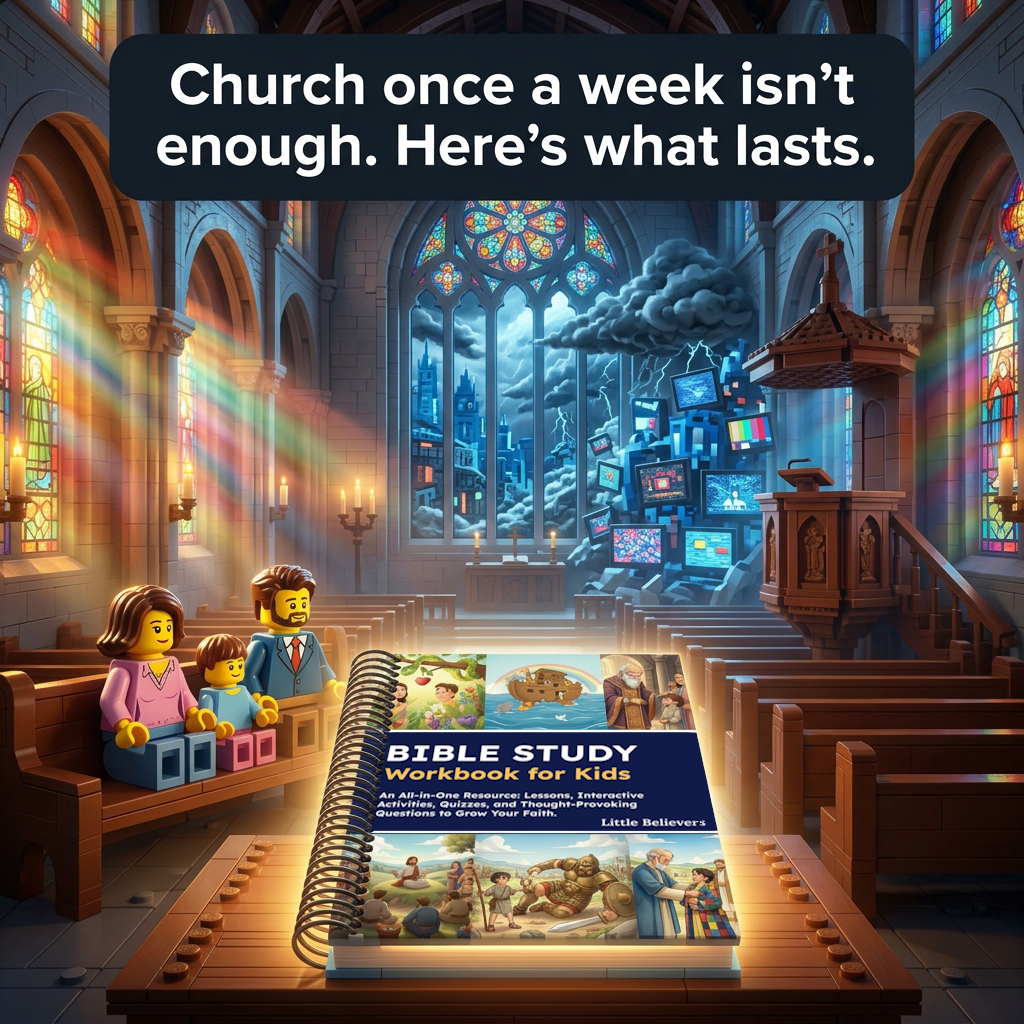 LittleBelievers Facebook ad: Telling your kids to love God isn't enough