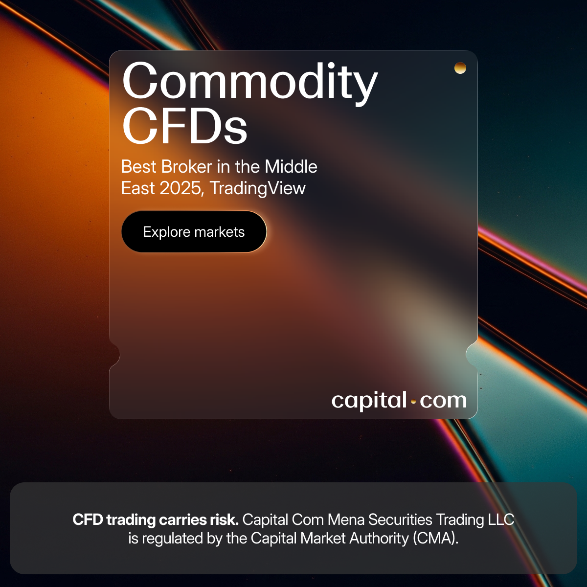 Capital.com.MENA Facebook ad