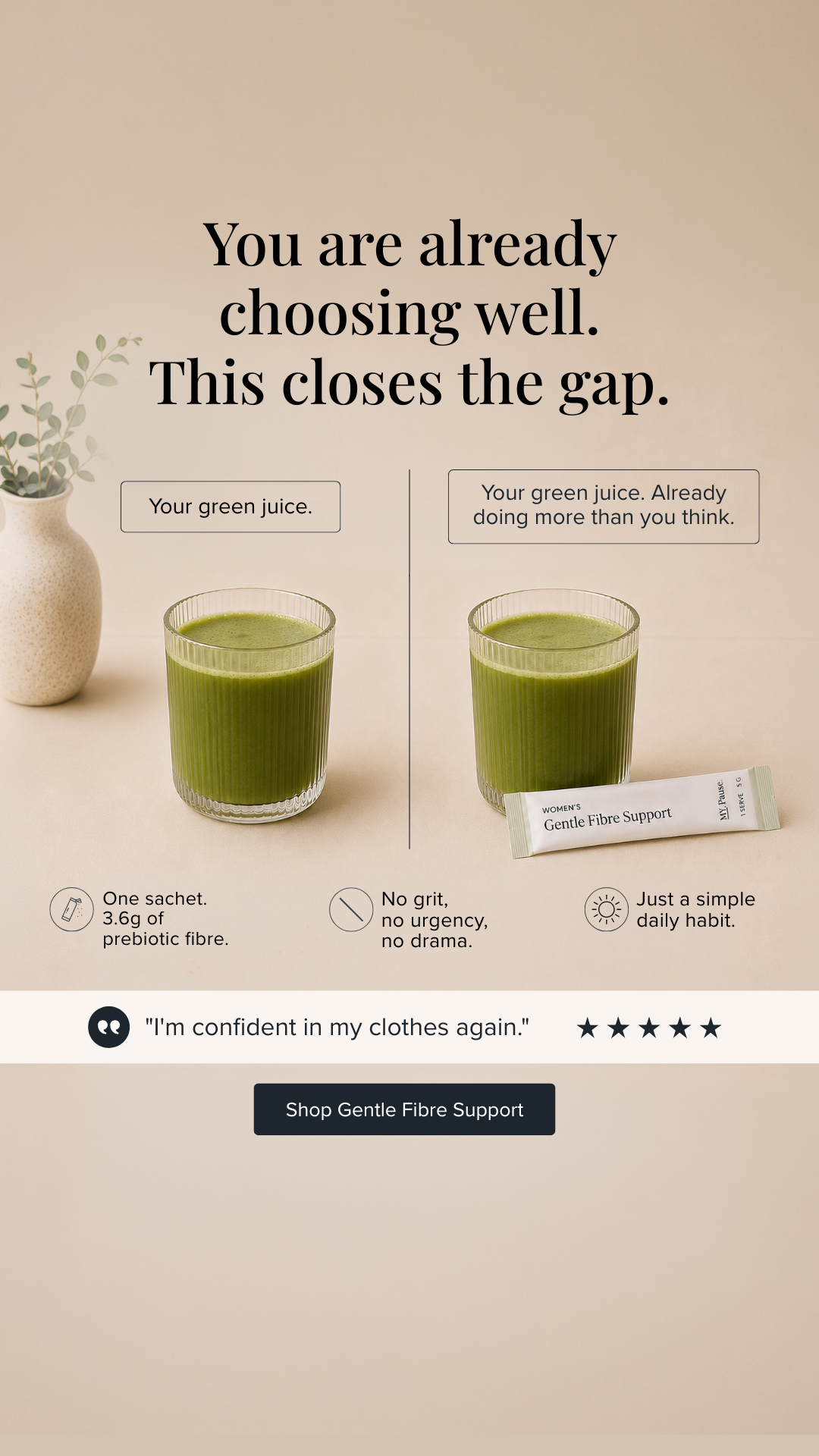 MyPause Health Facebook ad