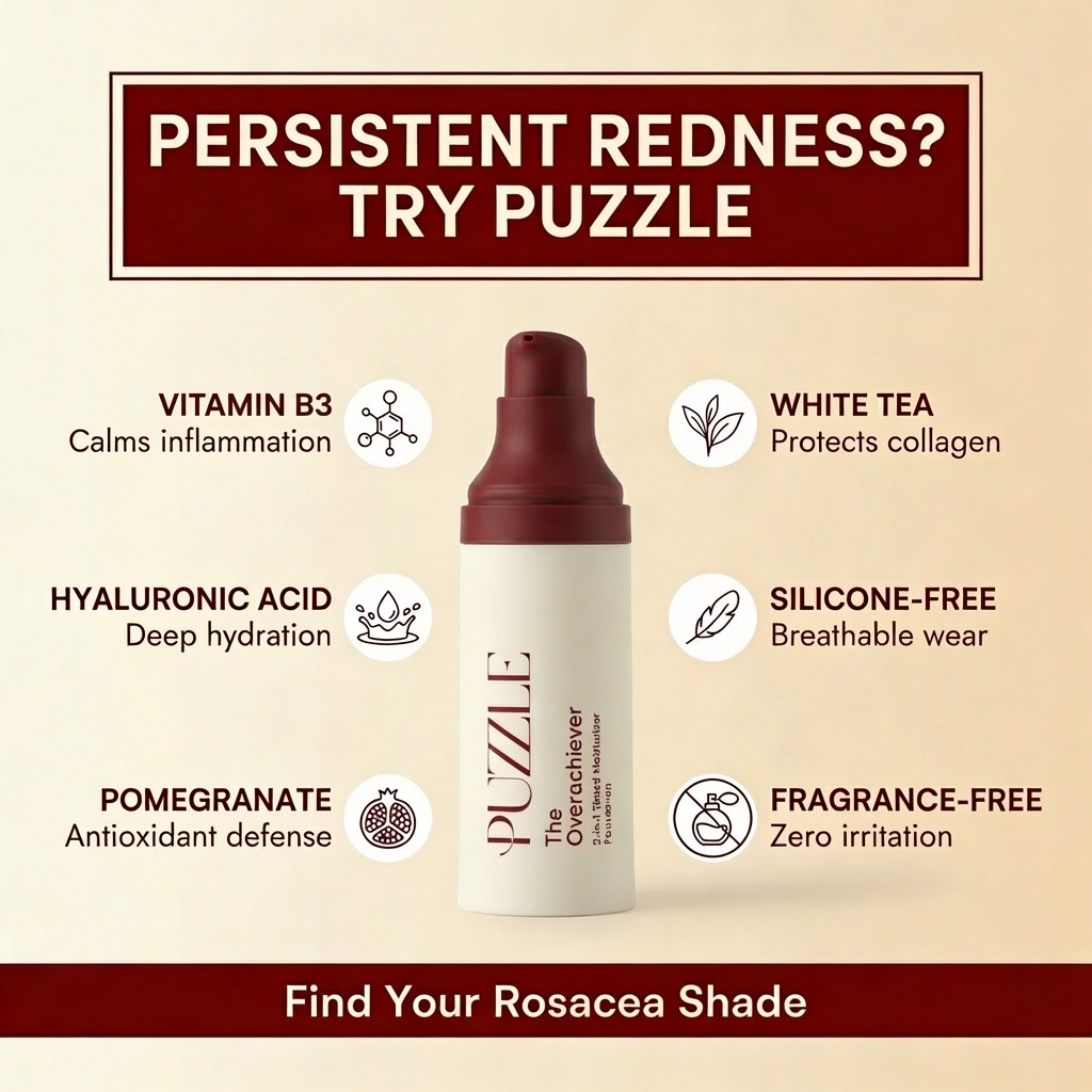 Puzzle Makeup Facebook ad: Save Up To 47% Off + Free Gifts
