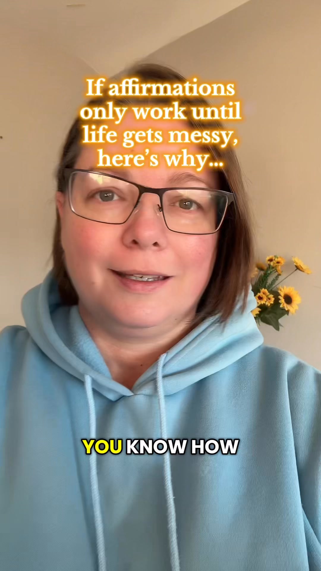 Debbie Lucas - The Joy Alchemist Facebook ad: If affirmations only work until life gets messy, here’s why…
