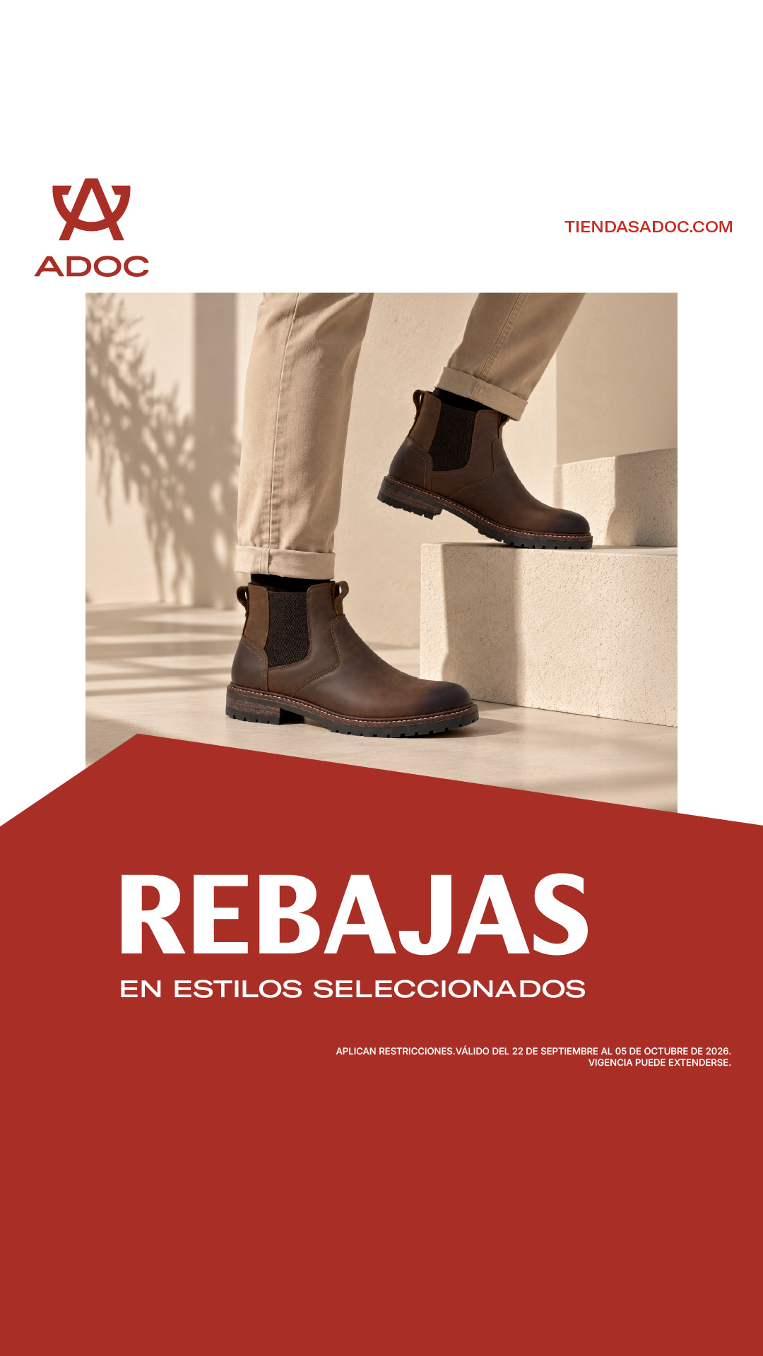 ADOC Costa Rica Facebook ad: Hasta 40% off