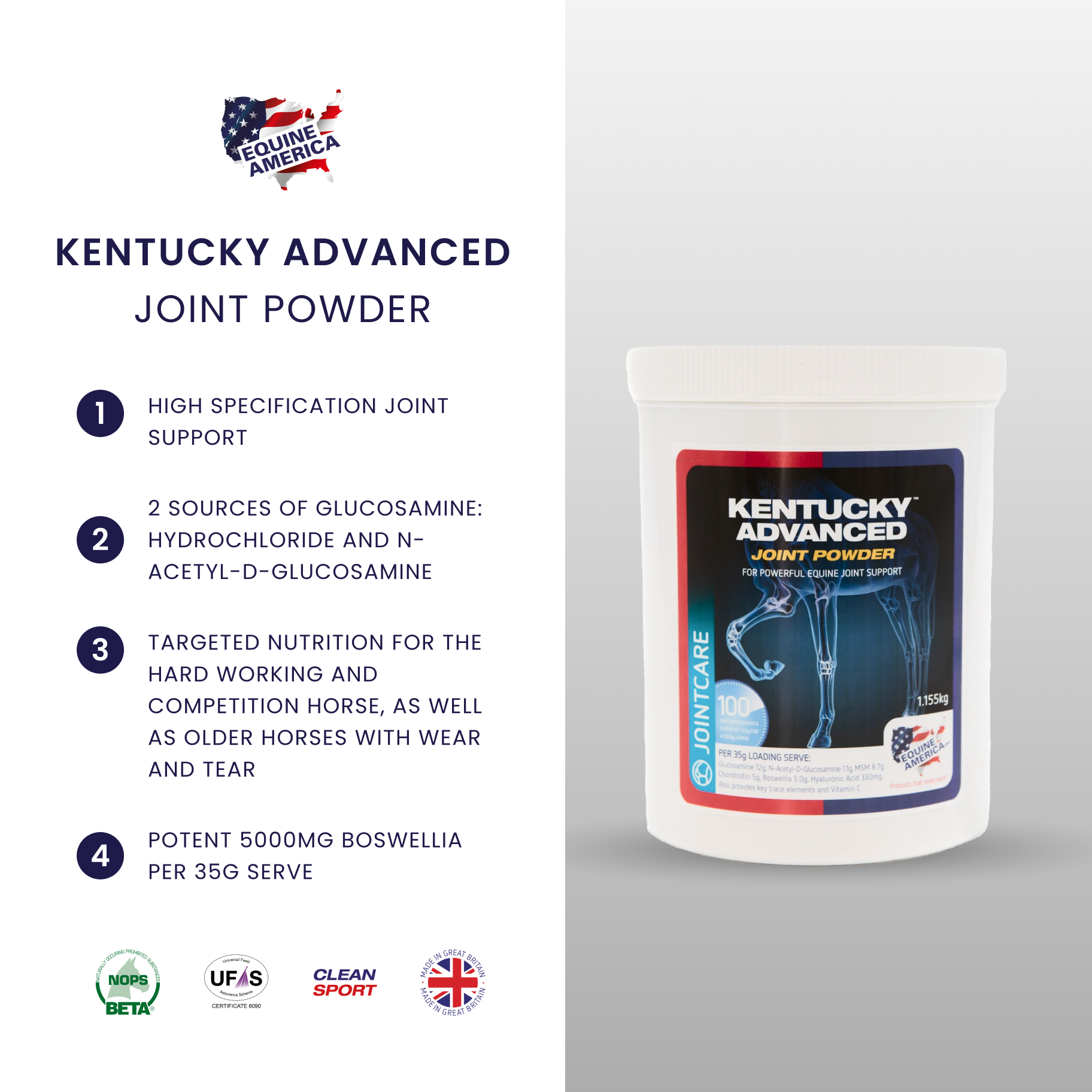 Equine America UK Ltd Facebook ad