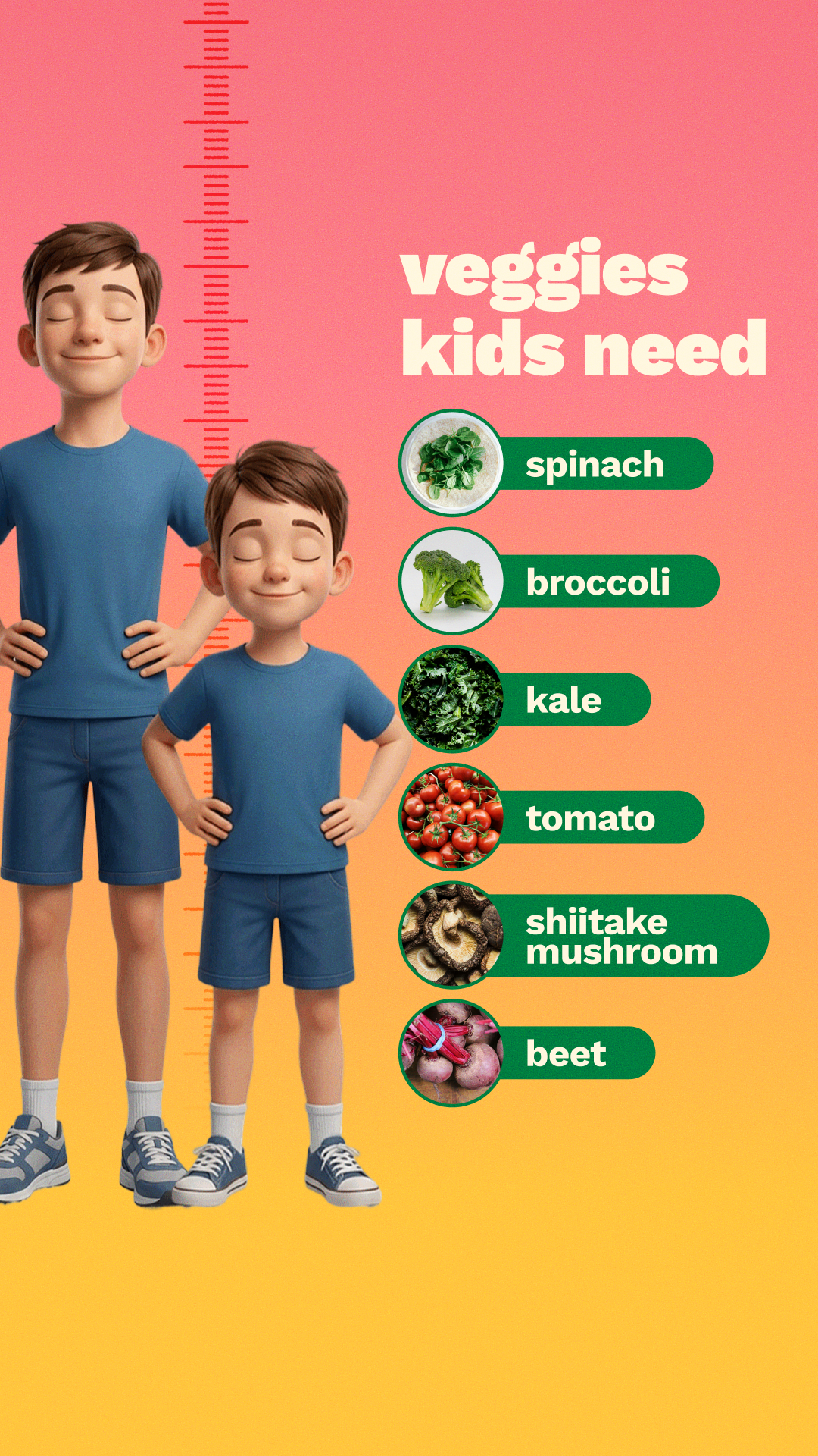 Grüns Kids Facebook ad