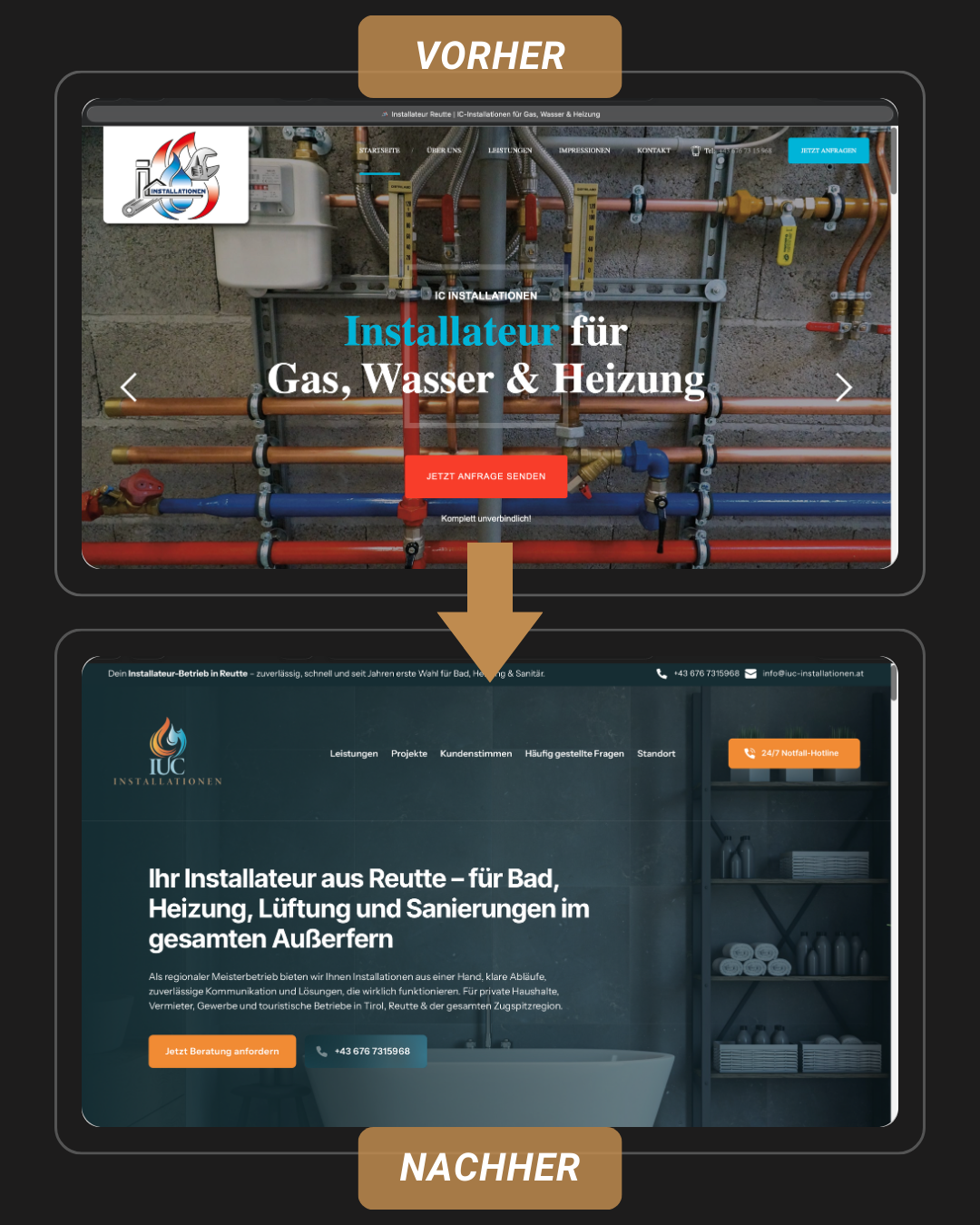 Eray Eroglu - M&E Webdesign Facebook ad