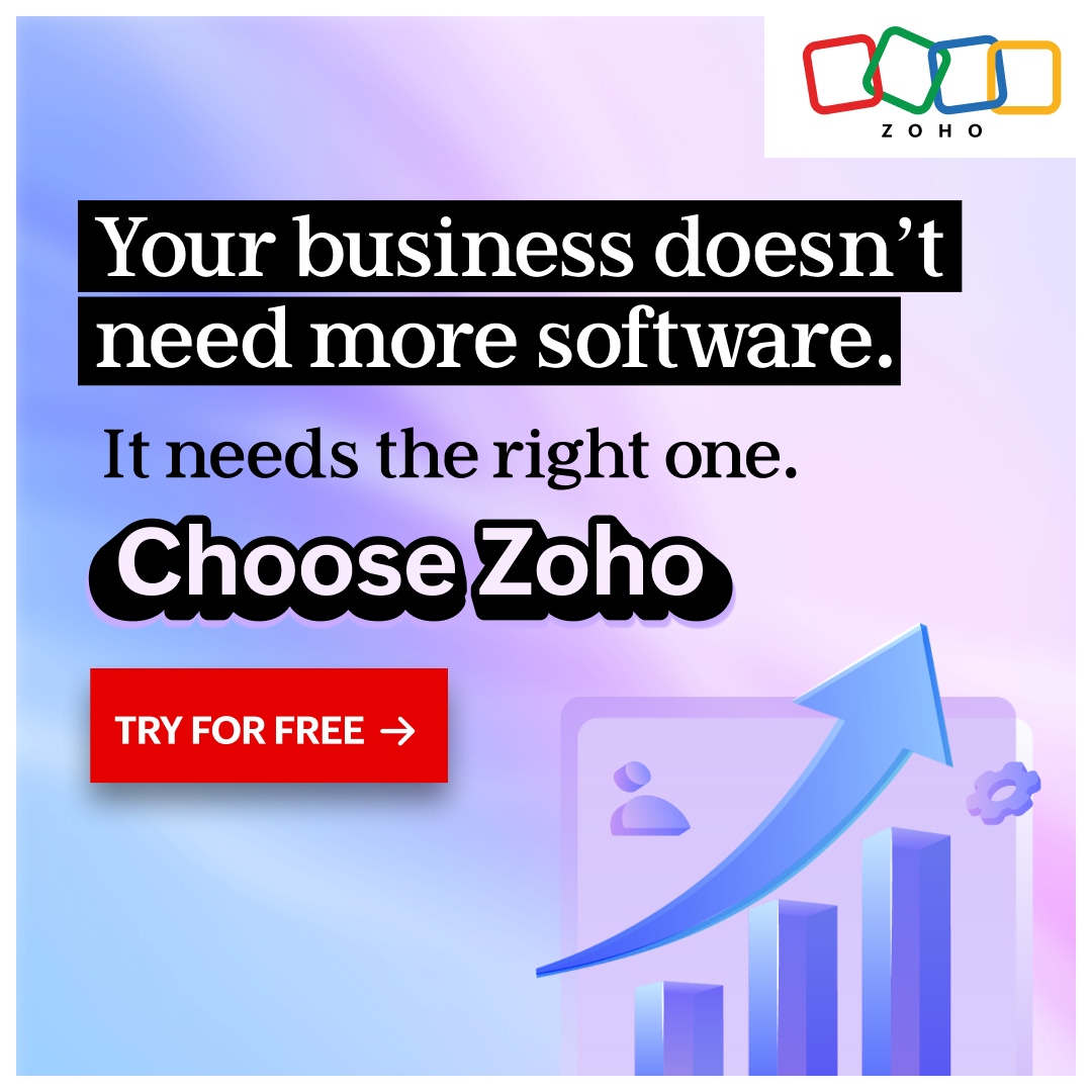 Zoho Africa Facebook ad