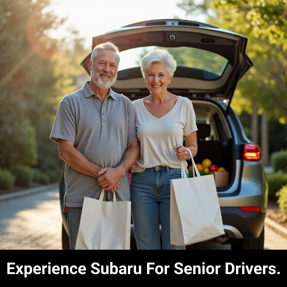 Thought Ready Deluxe Facebook ad: Subaru Senior Discount Deals.